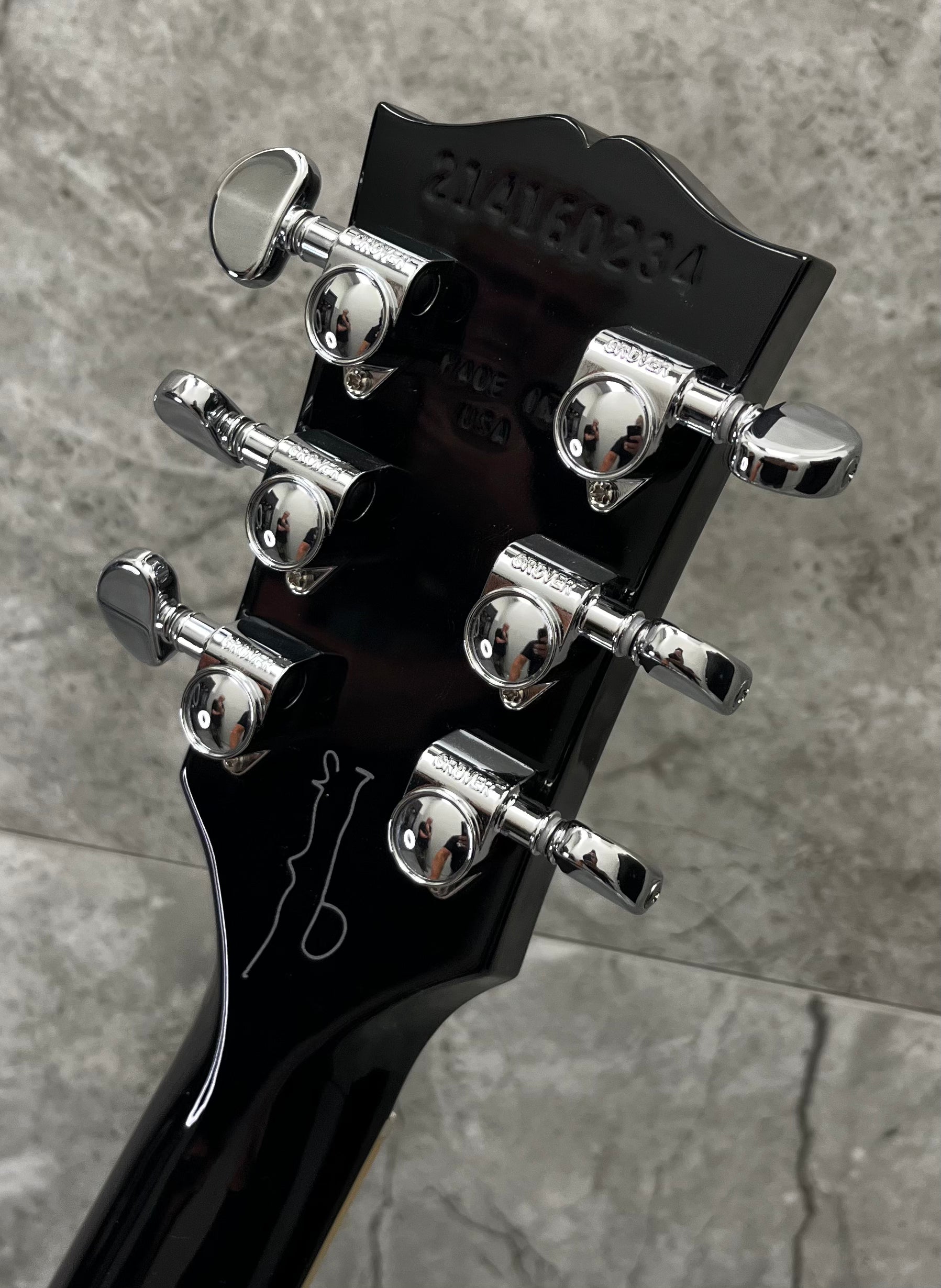 Gibson USA Limited Gibson Noel Gallagher Les Paul Standard Collector's Edition LPS6P9NG25EBCH SERIAL NUMBER 214160234 - 9 LBS 12 OZ