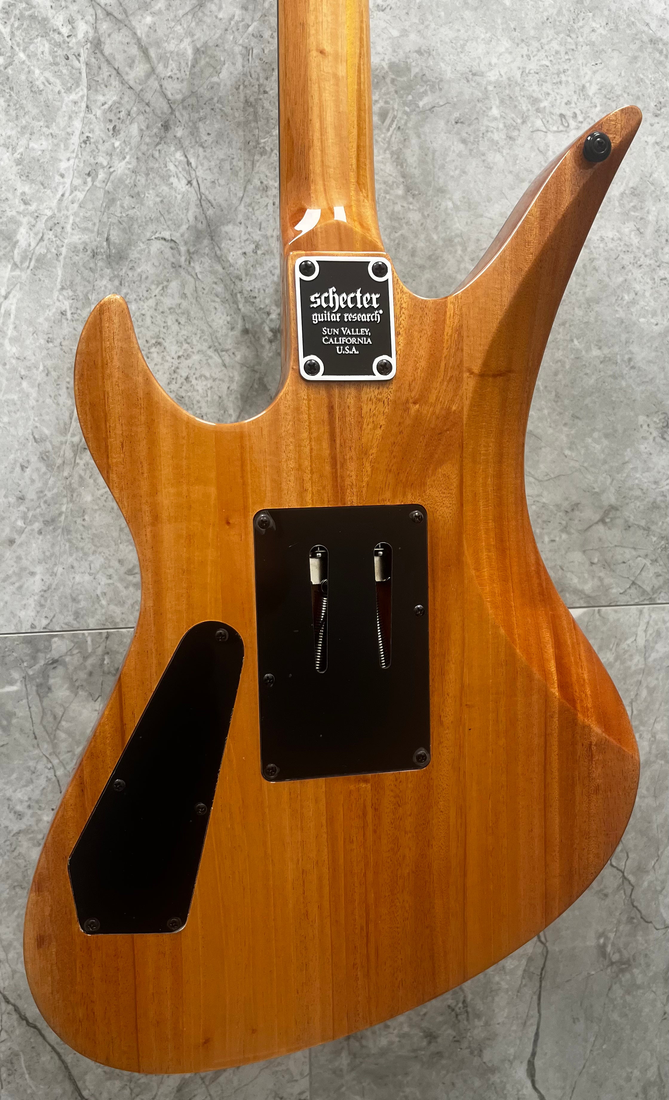 Schecter Synyster Standard Plus Gloss Natural 1752-SHC SERIAL NUMBER IM25120585 - 8 LBS 6 OZ