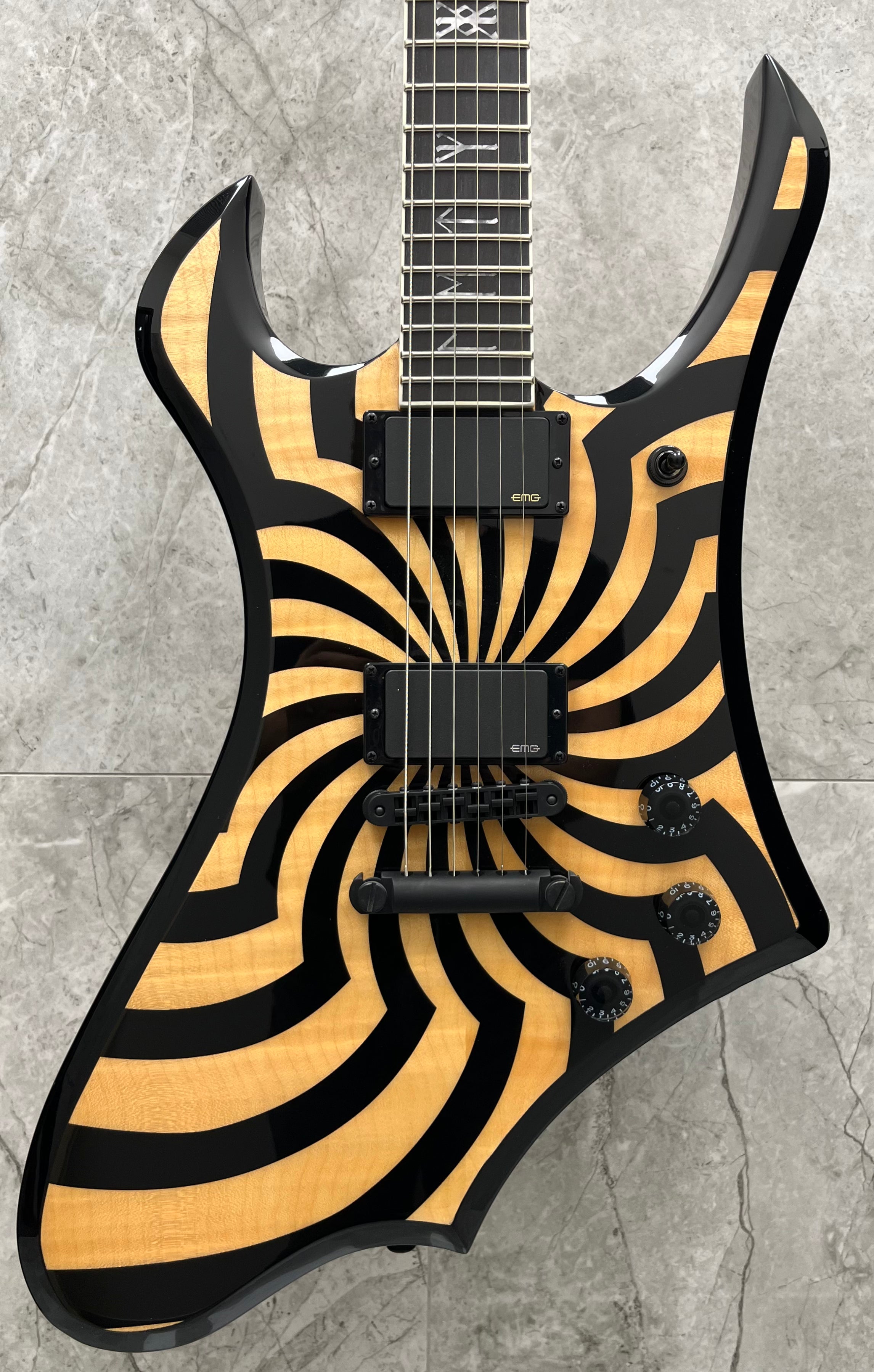 Wylde Audio Goregehn Electric Guitar, Rawtop Buzzsaw 4577-SHC SERIAL NUMBER WA24010062 - 8 LBS 15 OZ