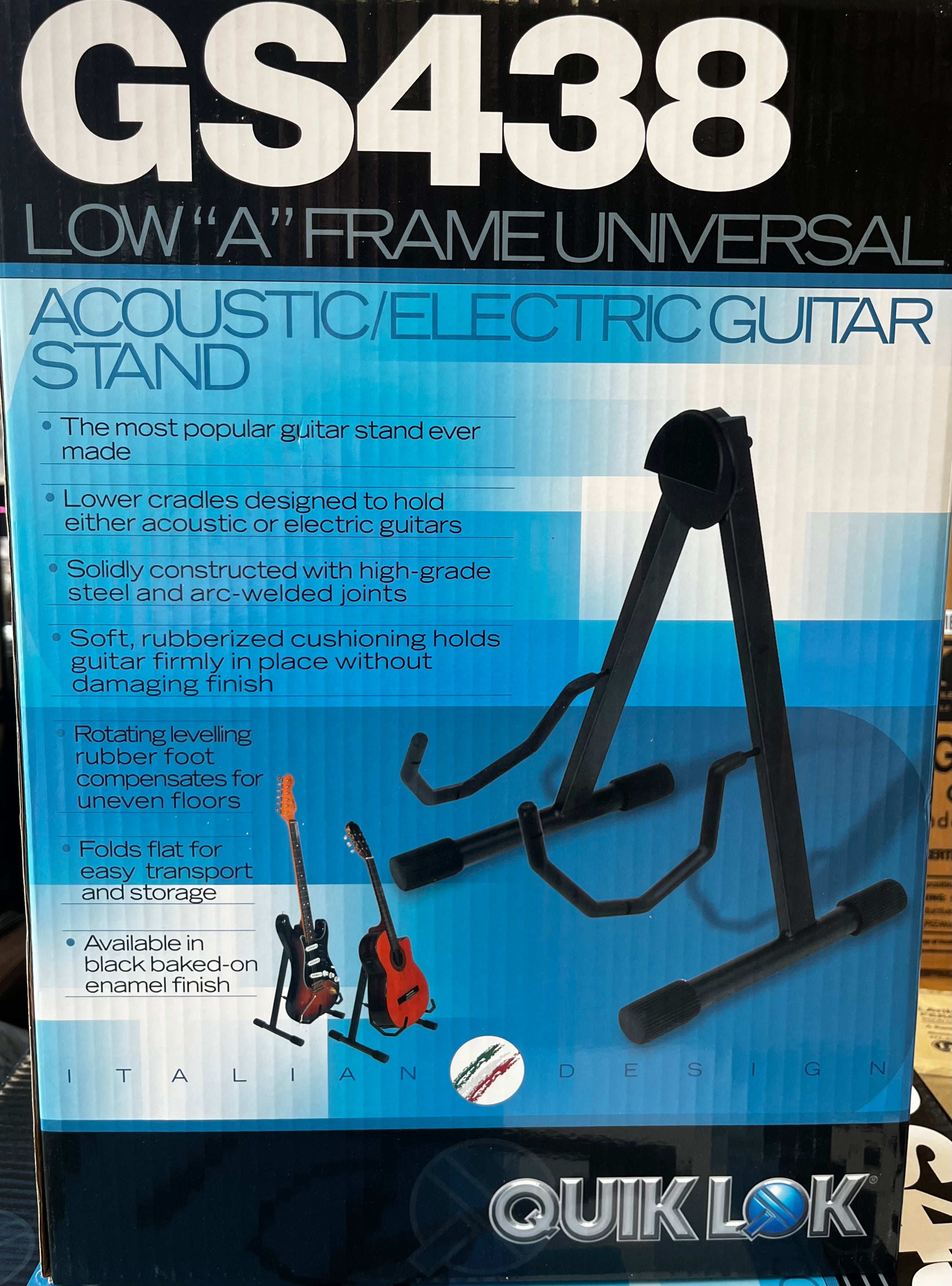 Quik-Lok GS438 A Frame Universal Guitar Stand