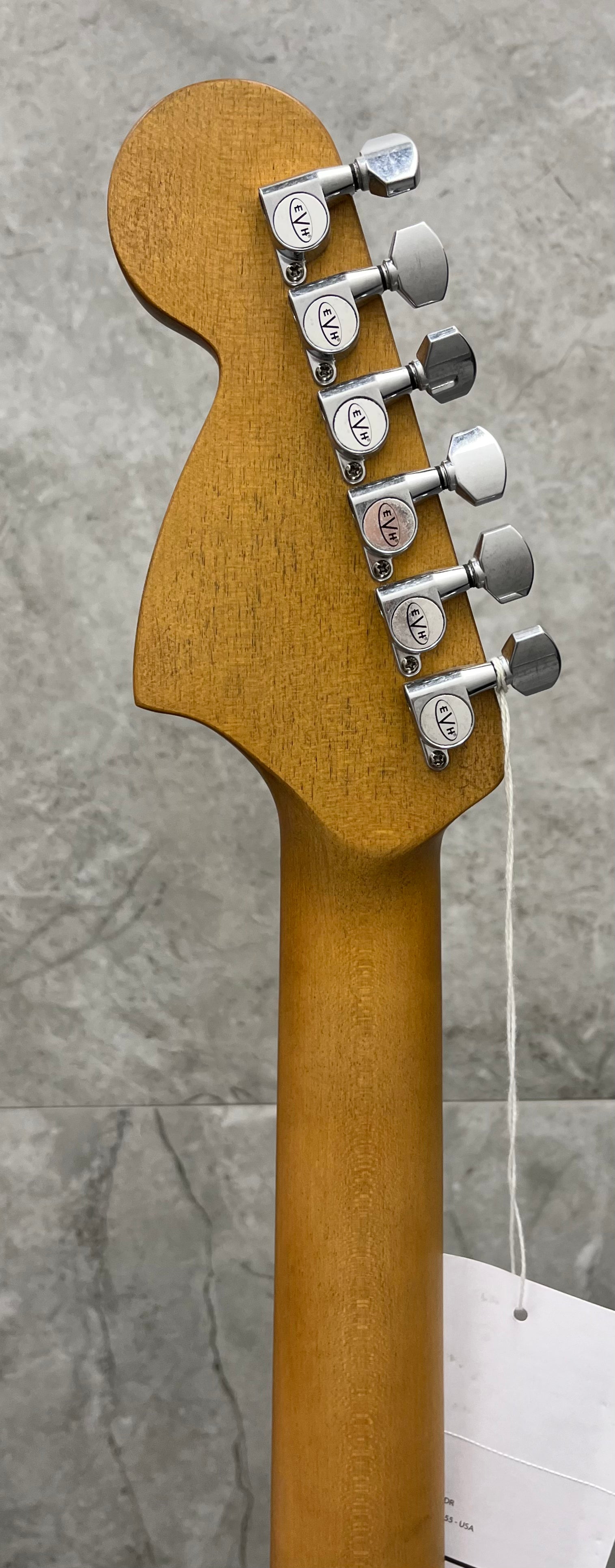 EVH Striped Series 78 Eruption Maple Fingerboard White with Black Stripes Relic 5107900576 LAST ONE