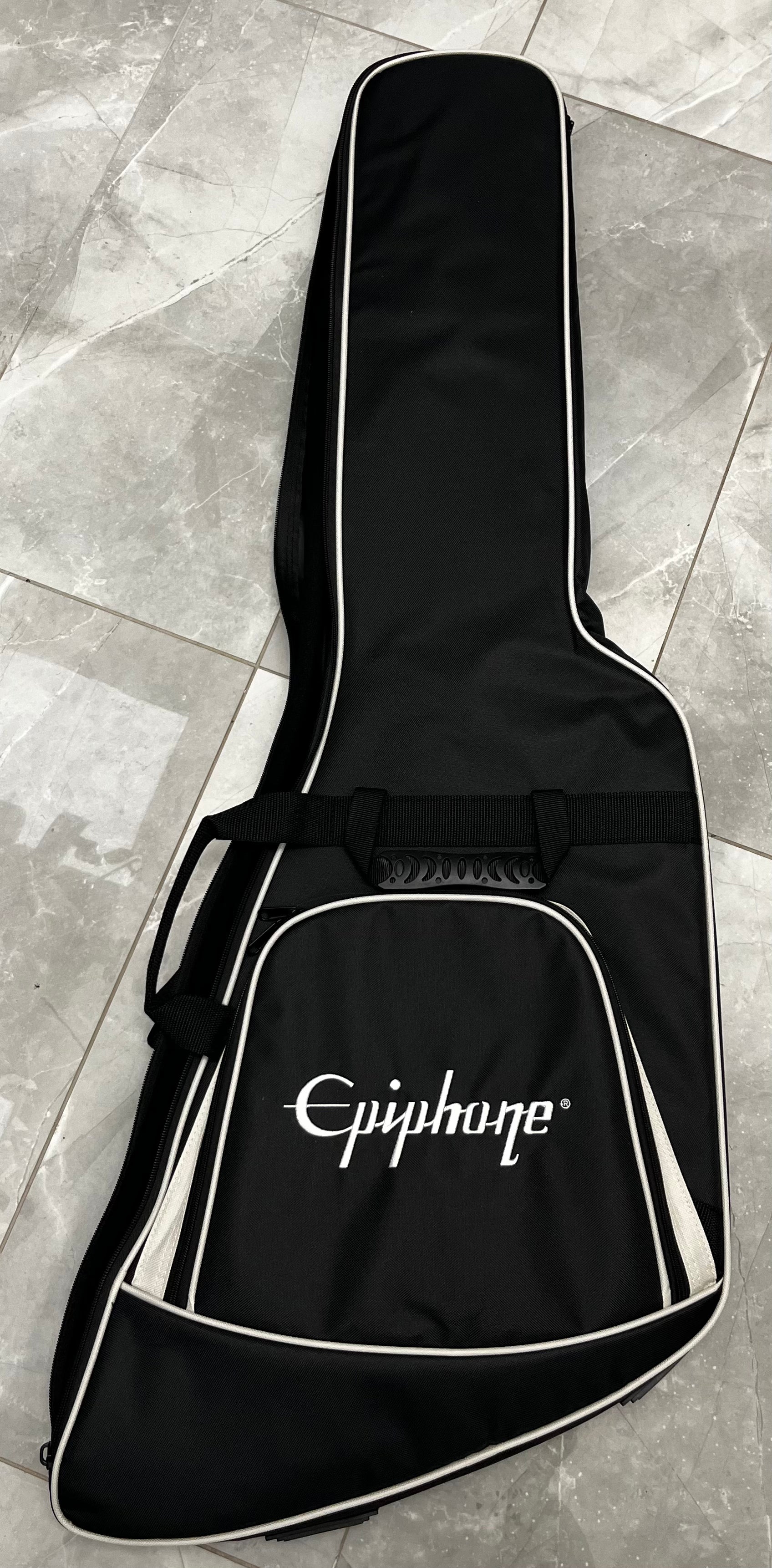 Epiphone Futura Firebird Custom w/ Stainless Steel Frets and Gig Bag Firestorm Shift EIFFBCFSSNH SERIAL NUMBER 25111527386 - 8 LBS 6 OZ