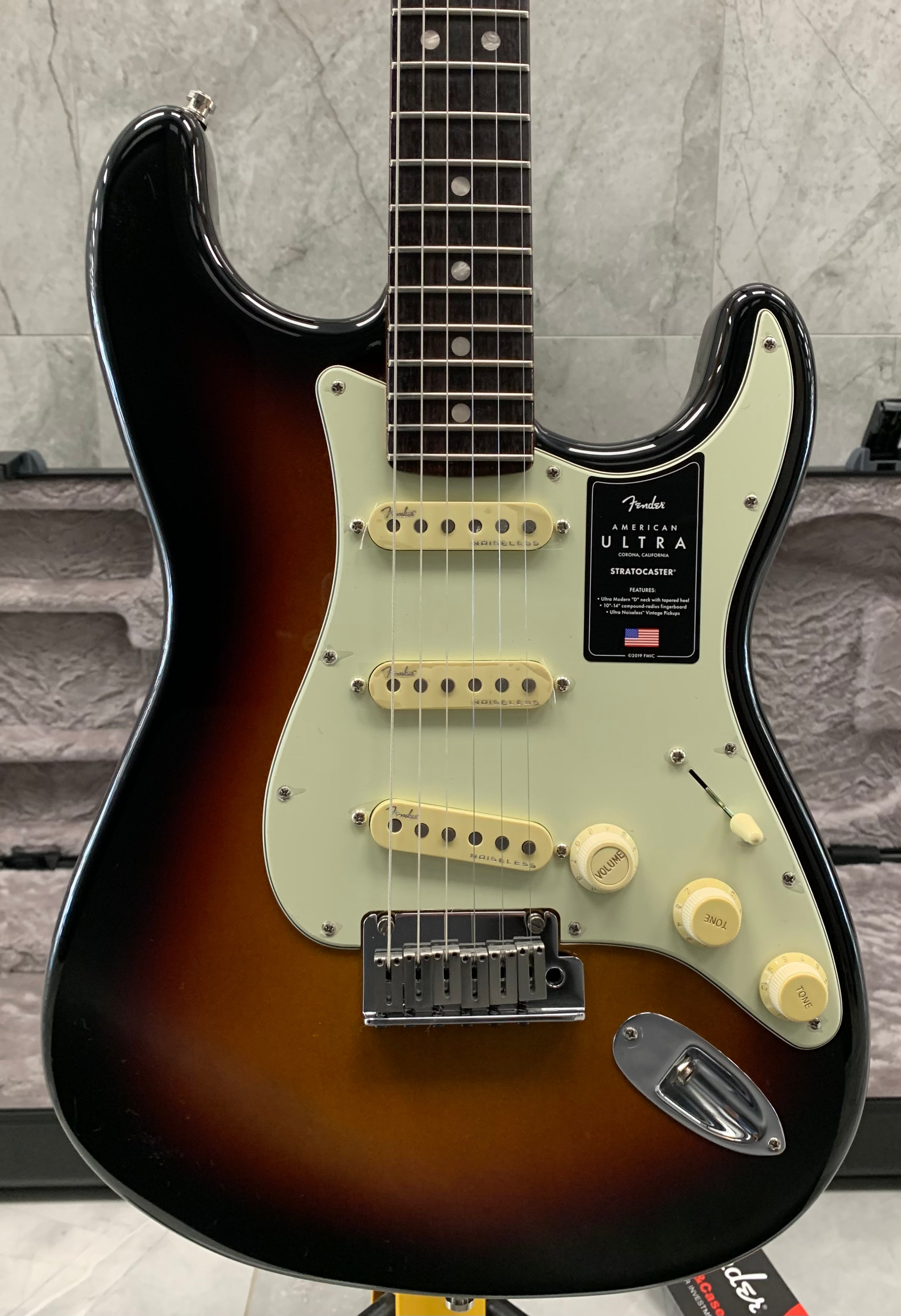 Fender ultra stratocaster rosewood deals