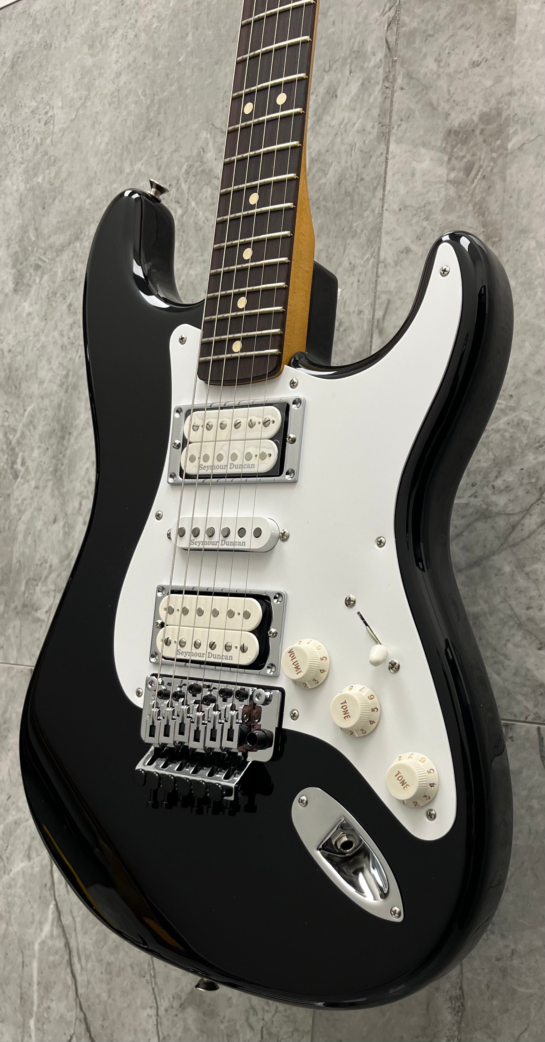 Fender Limited Edition 50th Anniversary Dave Murray Stratocaster Rosewood Fingerboard, Black 0141010306 SERIAL NUMBER MX26017896 - 8 LBS 5 OZ