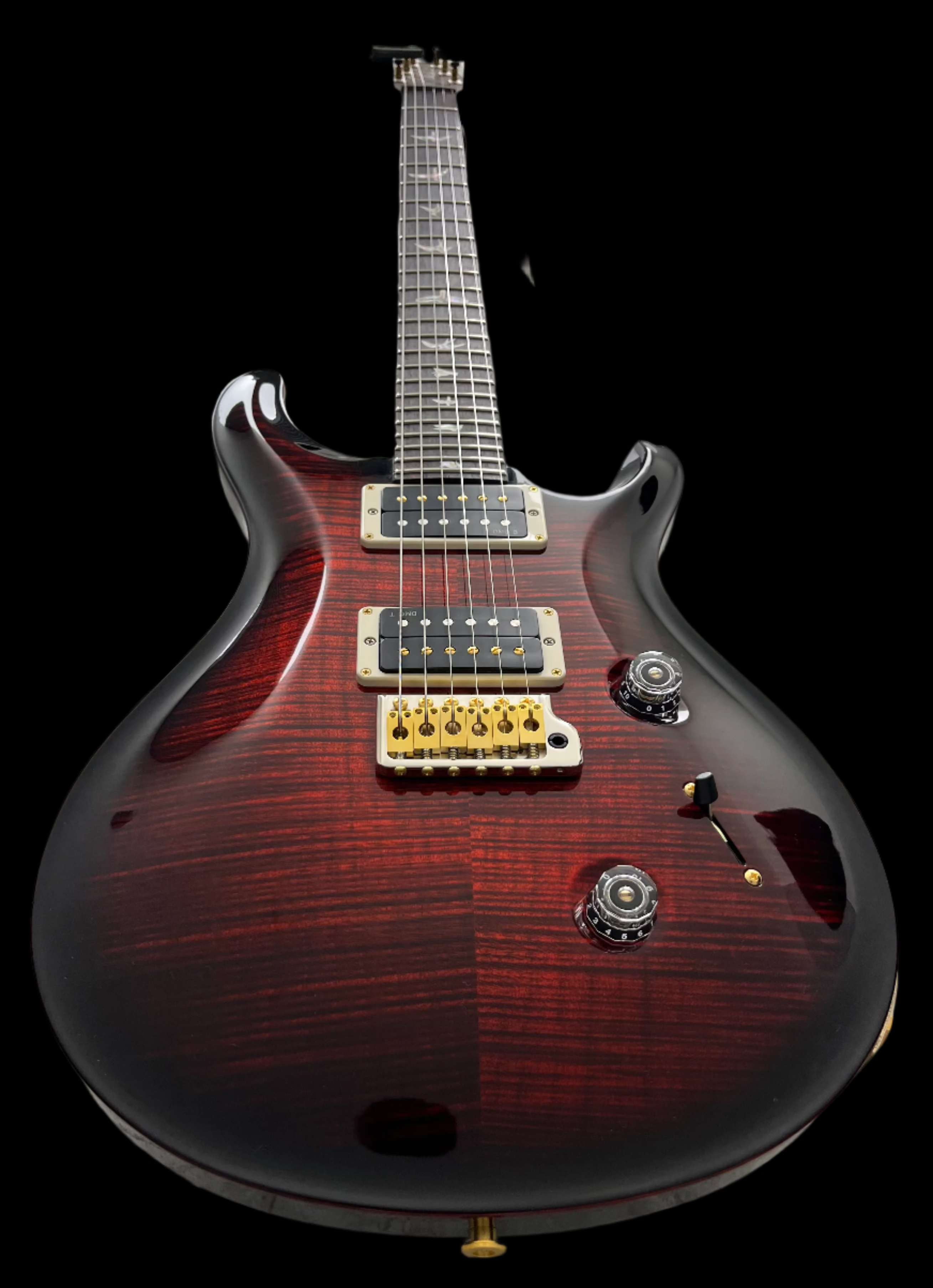 PRS USA Custom 24 - 10 Top Electric Guitar 72 - Fire Smokeburst 112787::72: SERIAL NUMBER 24 0394335 - 7.4 LBS