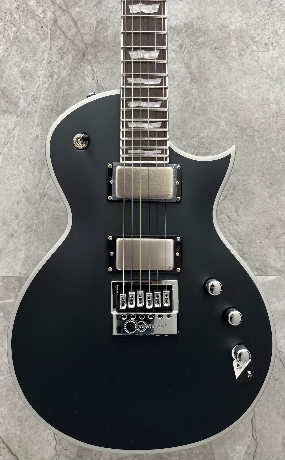 ESP LTD EC-1000 EVERTUNE BB BLACK SATIN LEC1000ETBBBLKS EC1000
