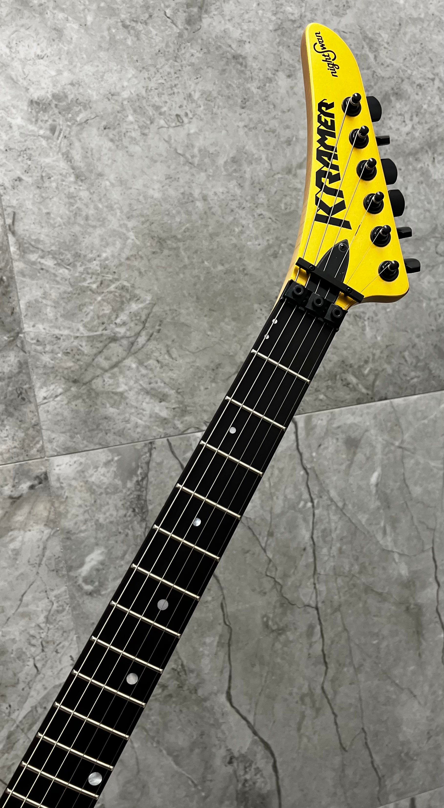 Kramer 50th Anniversary Series - Curated K50NS Nightswan Gold Gloss Finish W/ GIG BAG SERIAL NUMBER 260129013 - 8 LBS 2 OZ