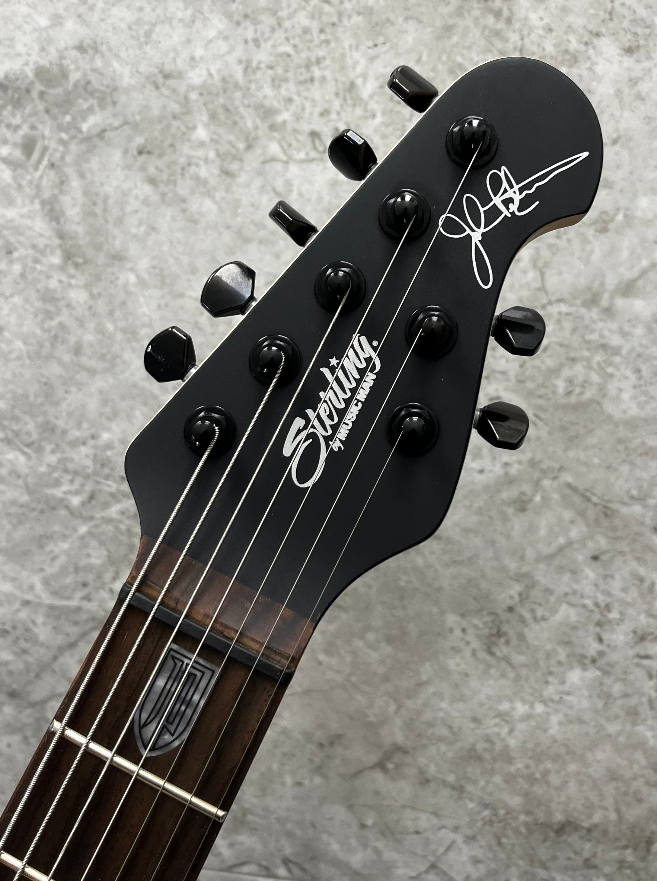 Sterling by Music Man JP70 7 String Electric Guitar - Stealth Black JP70-SBK-R1 STJP70SBKR1 SERIAL NUMBER SB36273 - 7 LBS 7 OZ