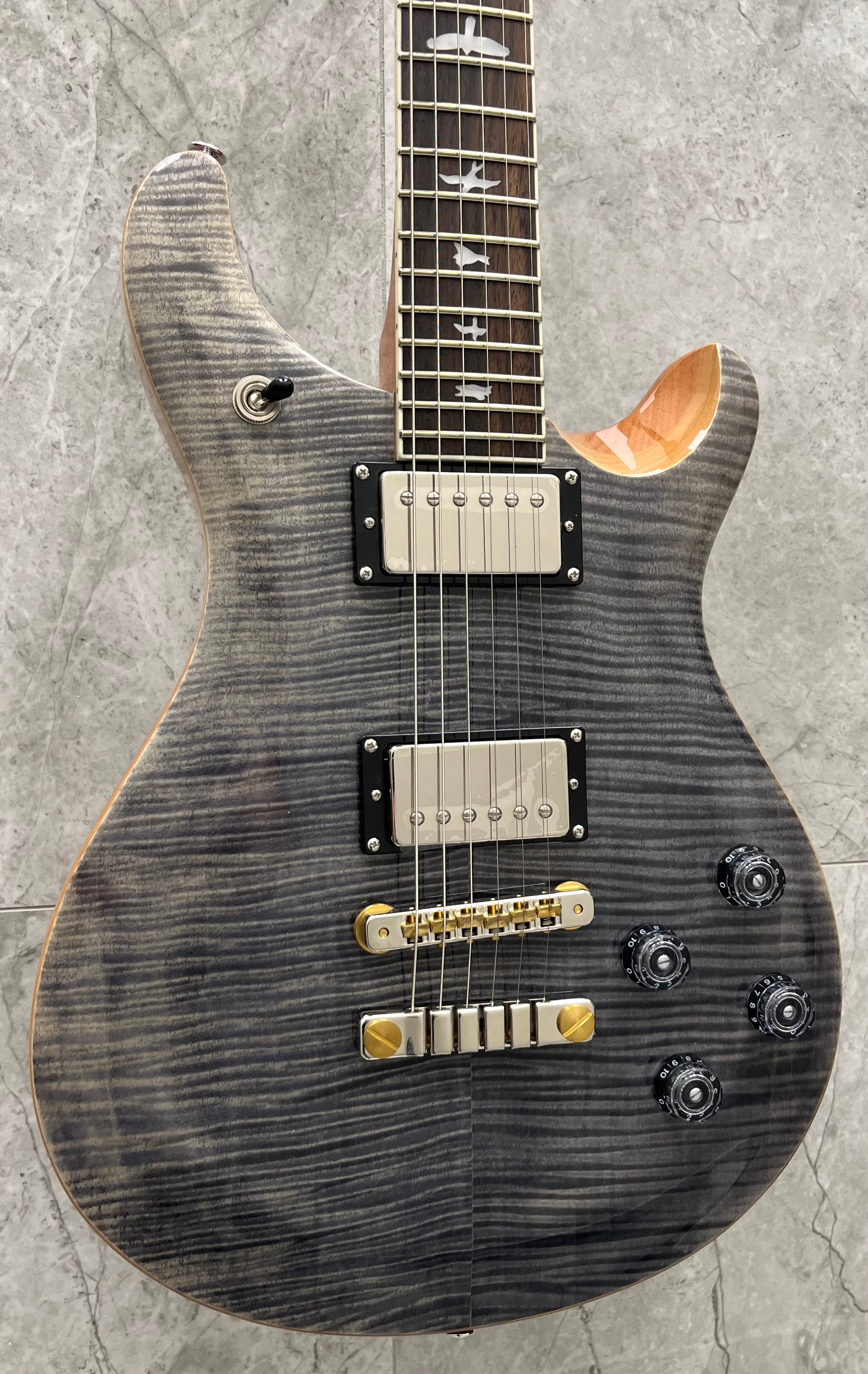 PRS Guitars SE McCarty 594 Electric Guitar with Gigbag - Charcoal 111947::CH: SERIAL NUMBER CTIG108313 - 6.8 LBS