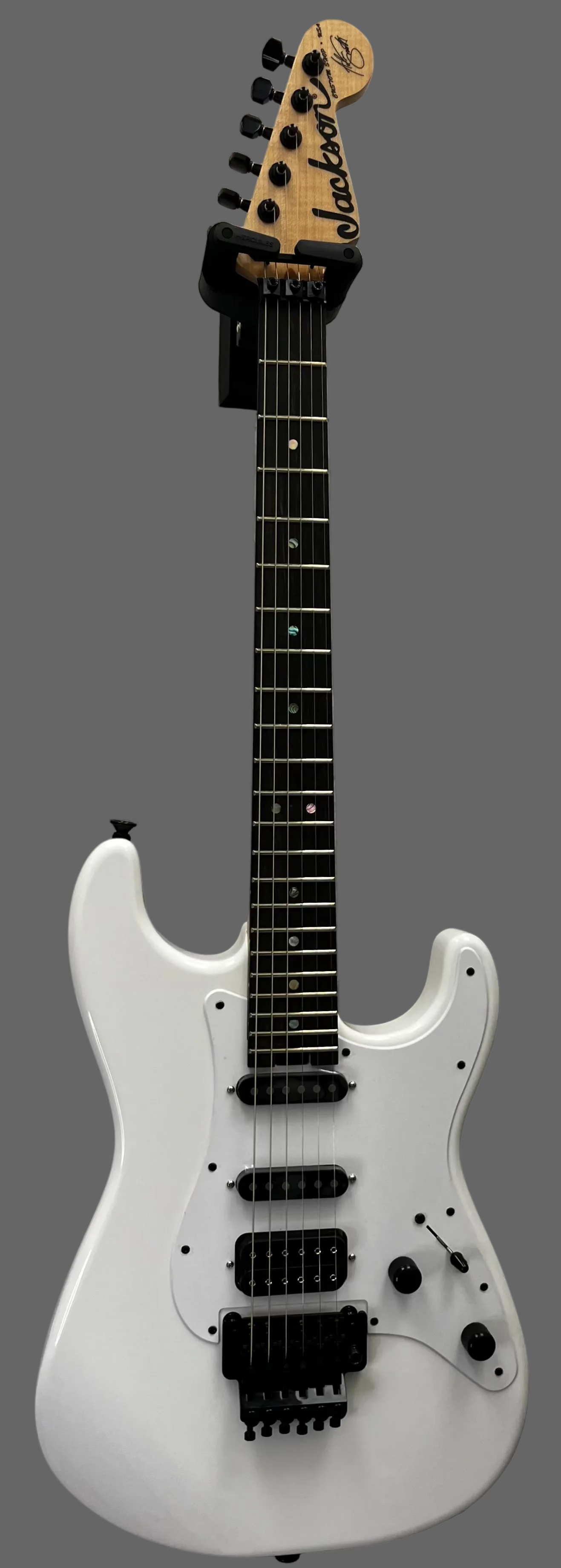 Jackson USA CUSTOM SHOP Adrian Smith San Dimas DK, Ebony Fingerboard, Snow White 2805053876 SERIAL NUMBER 010631 - 8 LBS 6 OZ