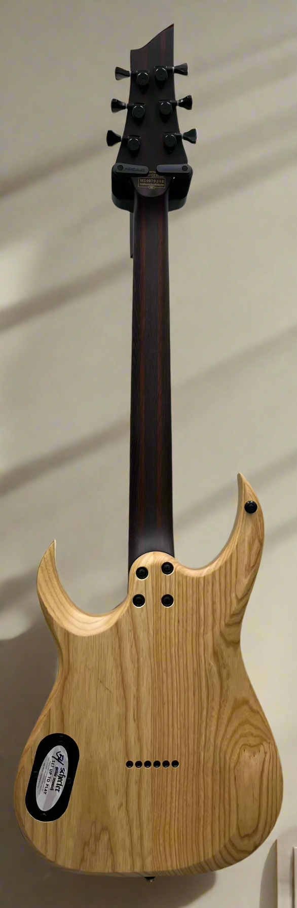 Schecter John Browne Tao-6 Azure 468-SHC SERIAL NUMBER W24070248 - 7.4 LBS