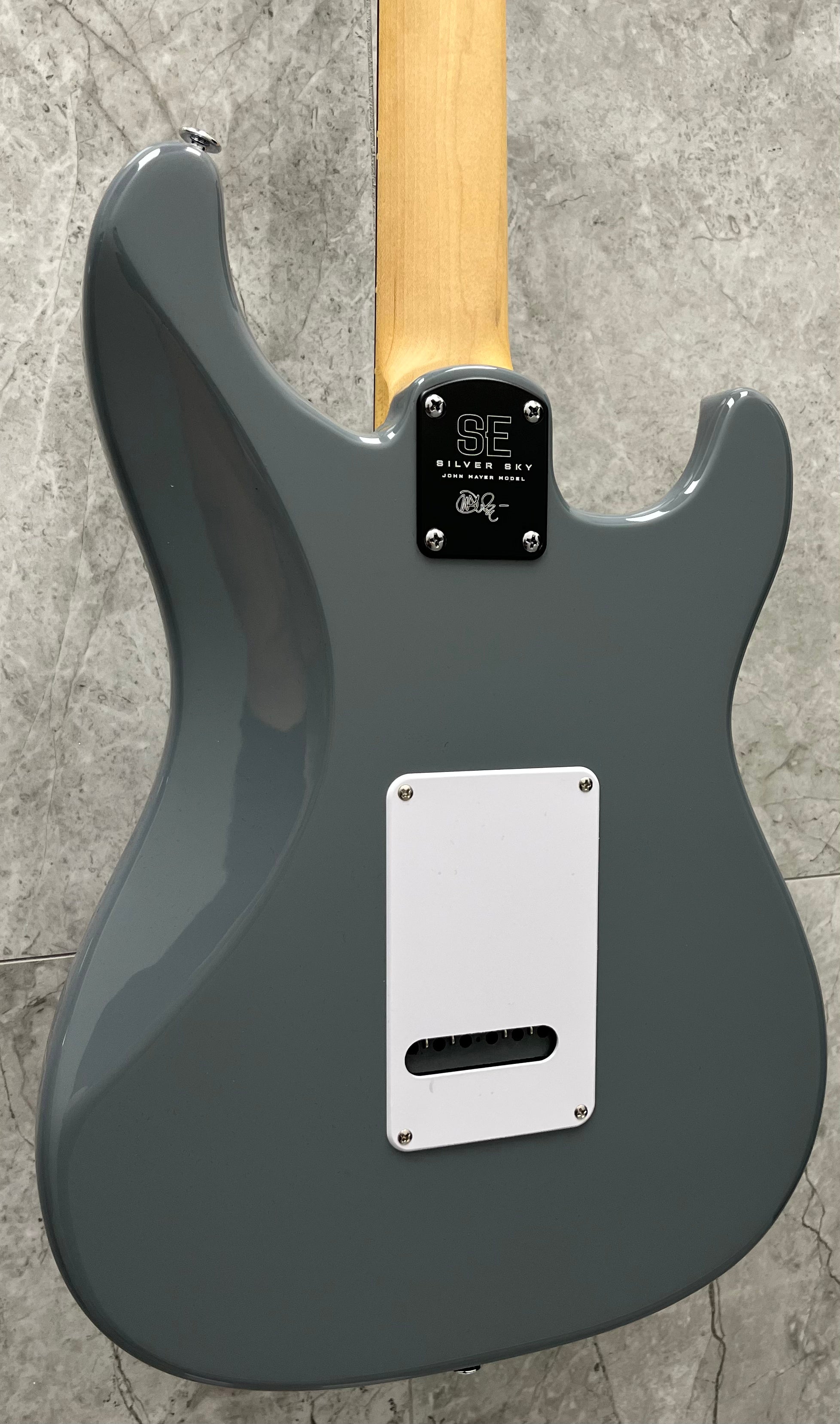 PRS Guitars LEFT HANDED John Mayer Silver Sky SE Electric Guitar with Gigbag - Storm Gray 114259::8J: