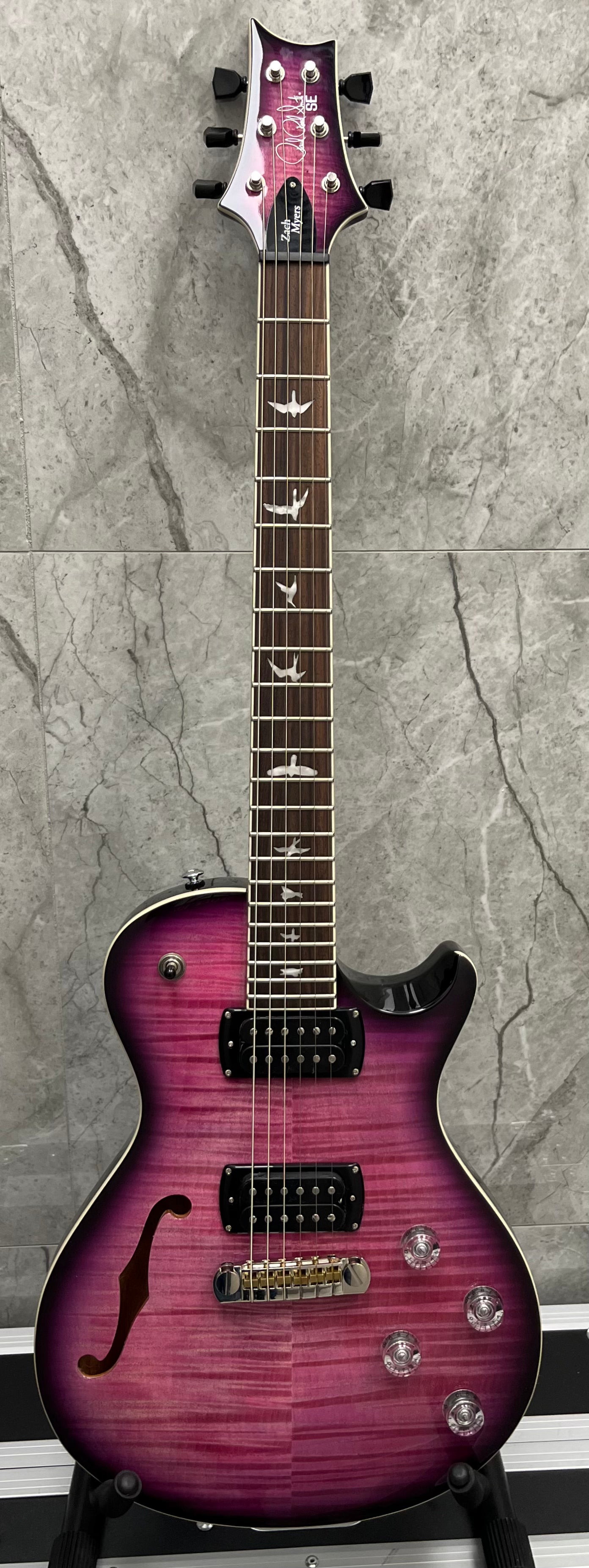 PRS Guitars Zach Myers Electric Guitar with Gig Bag - Elderberry Burst 116007::1Z SERIAL NUMBER CTIH070928 - 6 LBS 10 OZ