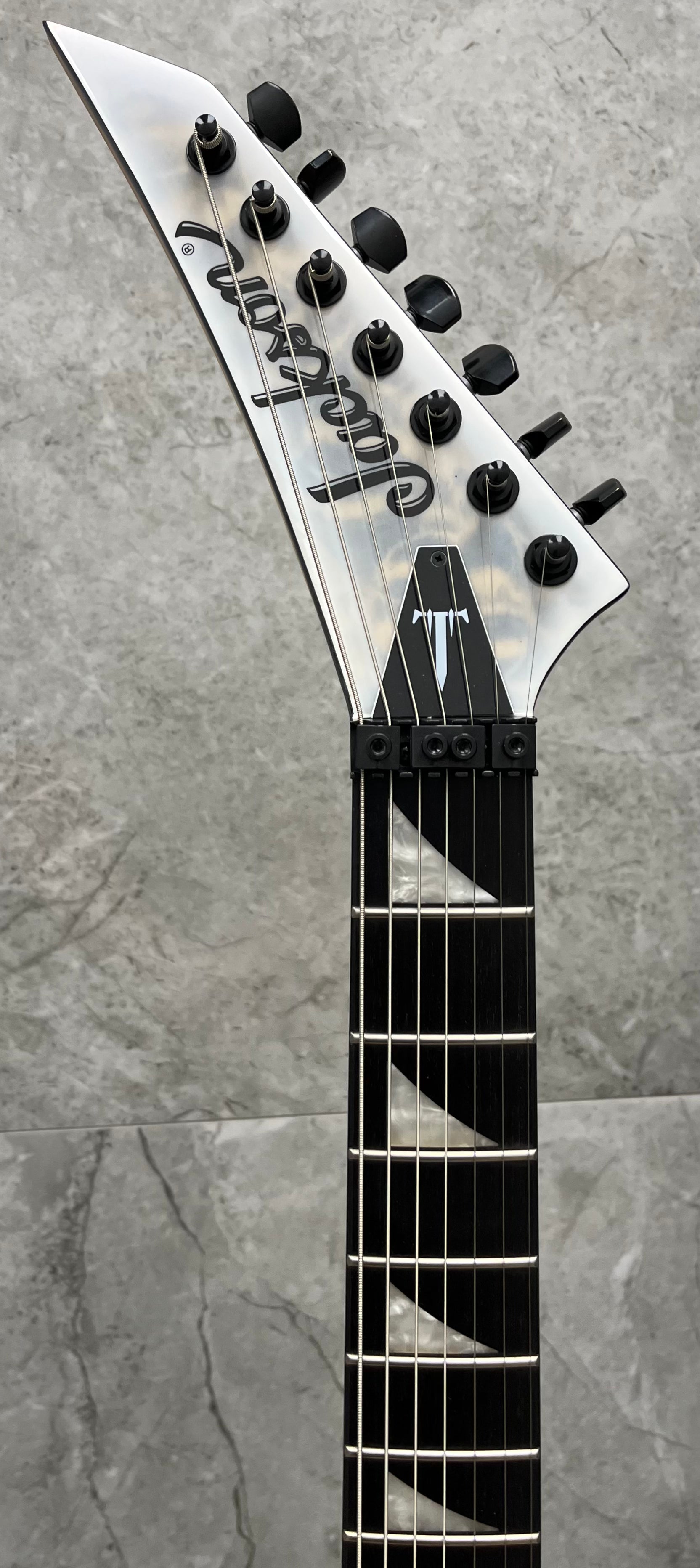 Jackson Pro Series Signature Corey Beaulieu King V  7 String KV7Q, Ebony Fingerboard, Winterstorm  2912127577 SERIAL NUMBER ISJ2403287 - 7.4 LBS