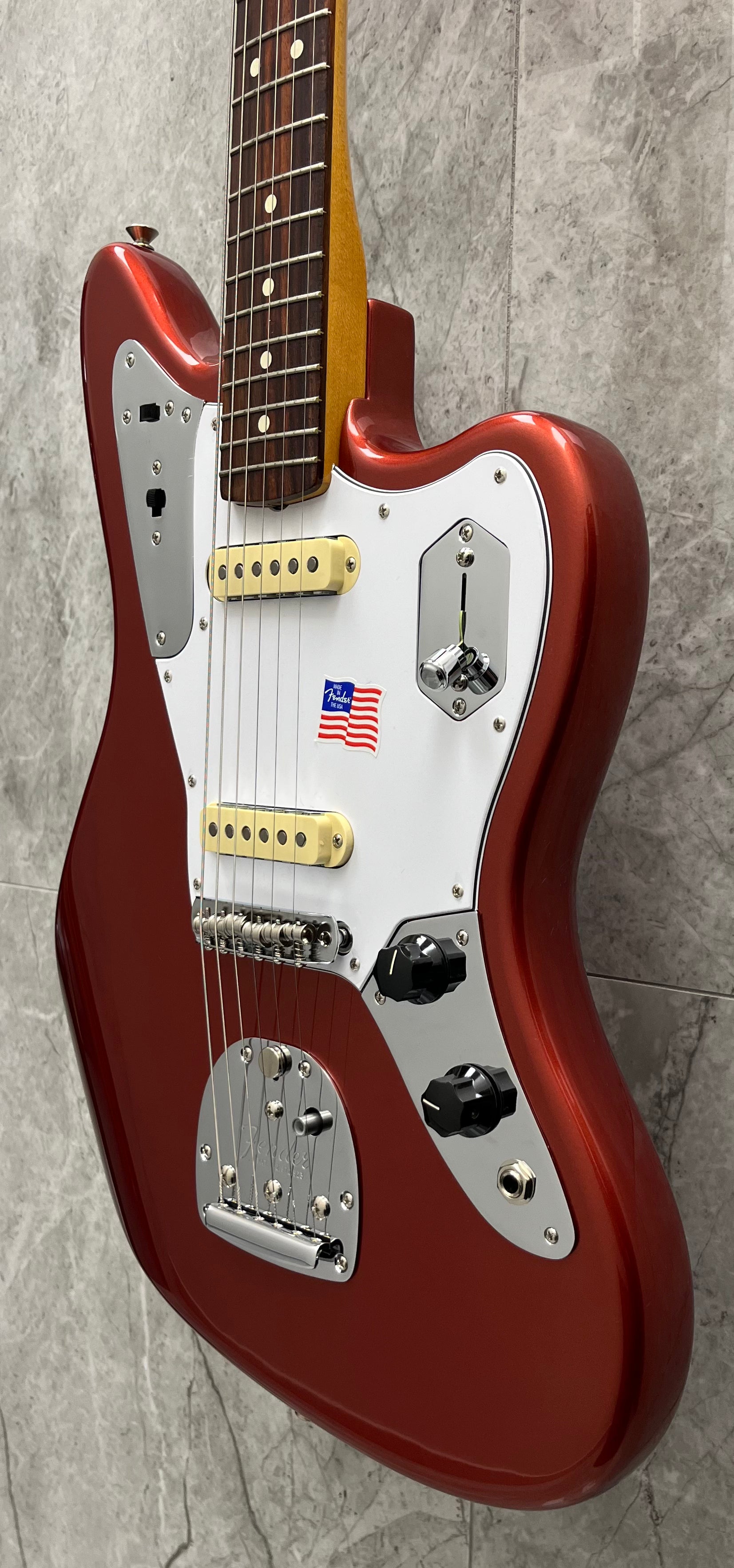 Fender USA Johnny Marr Jaguar Rosewood Fingerboard Metallic KO 0116400750 SERIAL NUMBER V2435260 - 8.6 LBS