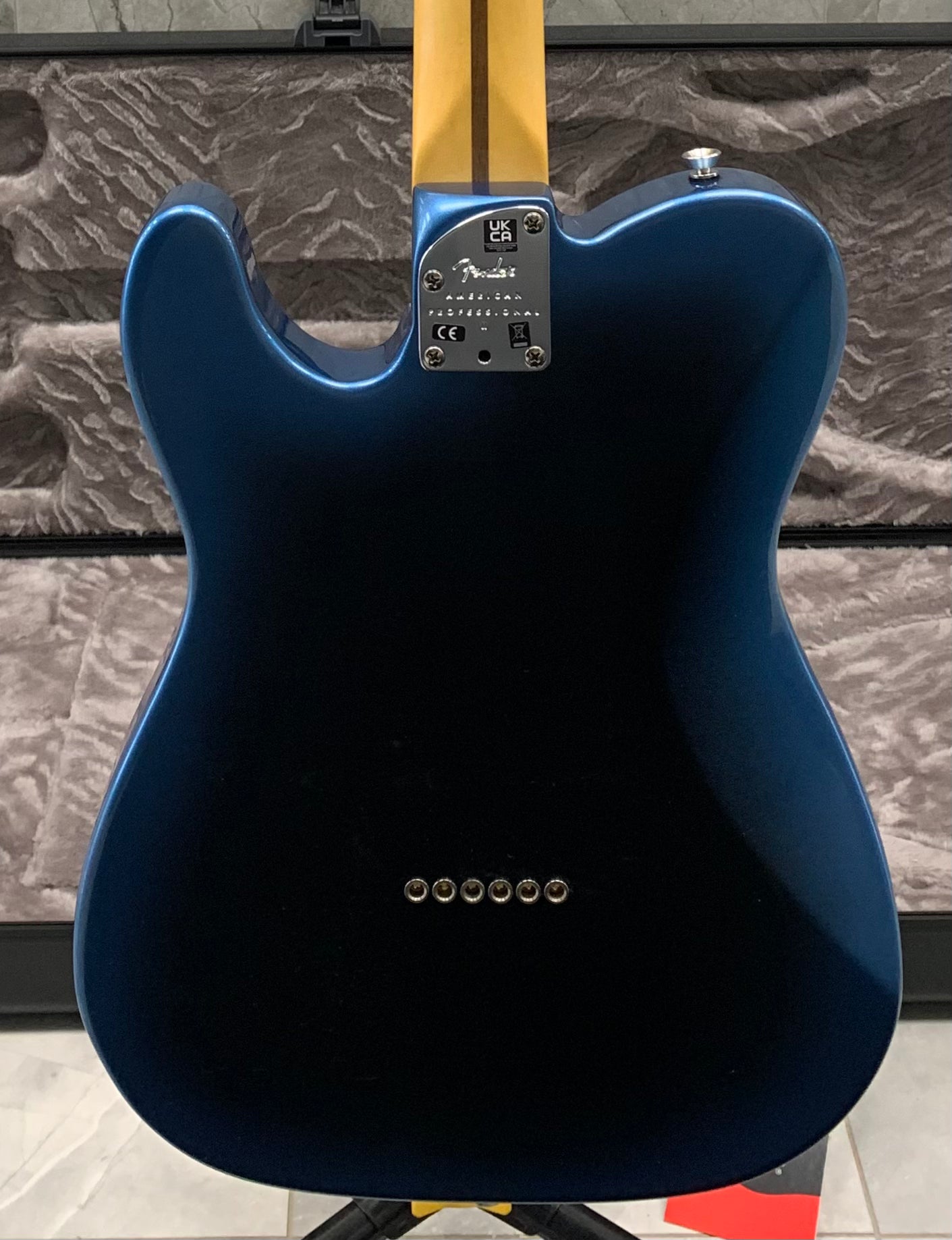 Fender American Professional II Telecaster Deluxe Rosewood Fingerboard Dark Night F-0113960761 SERIAL NUMBER US23057777 - 7.8 LBS