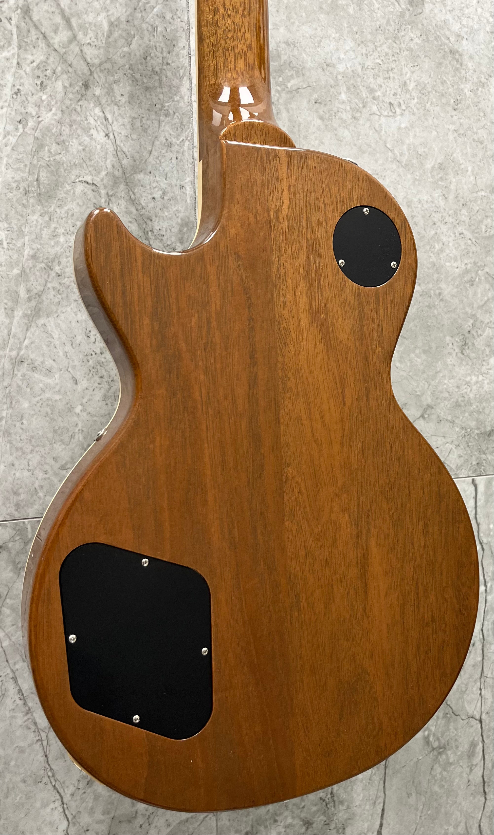 Gibson USA Les Paul Standard 60s Double Trouble Electric Guitar with Hardshell Case - Vintage Bourbon Burst LPS6DCW25VUNH SERIAL NUMBER 212150268 9 LBS 5 OZ