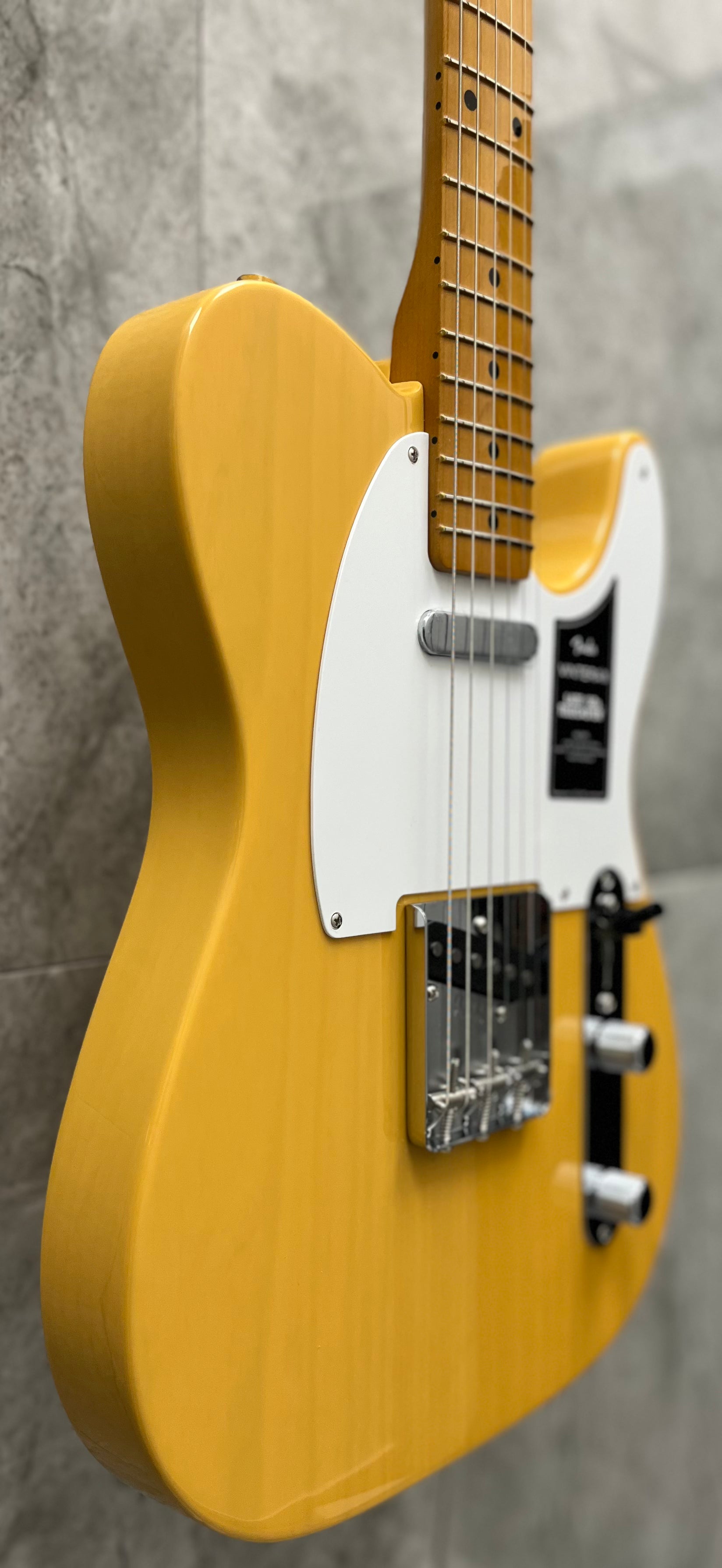 Fender Vintera III Late 50s Telecaster Maple Fingerboard, Butterscotch Blonde 0149192350 SERIAL NUMBER MX26026296 - 8 LBS 14 OZ