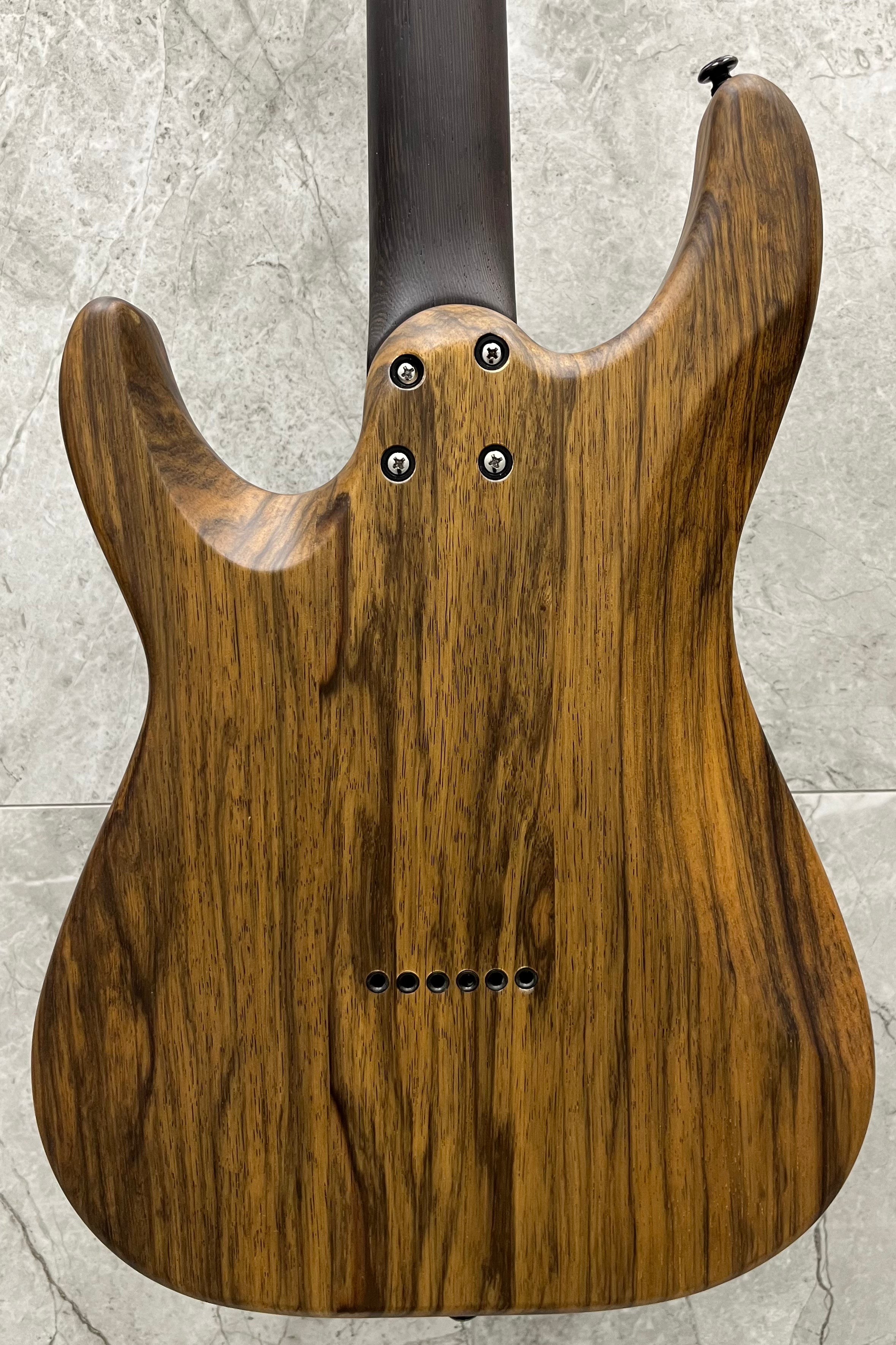 Schecter Sun Valley Super Shredder Exotic Hardtail Black Limba 1269-SHC MINT DEMO MODEL SERIAL NUMBER W24051666 - 8.0 LBS