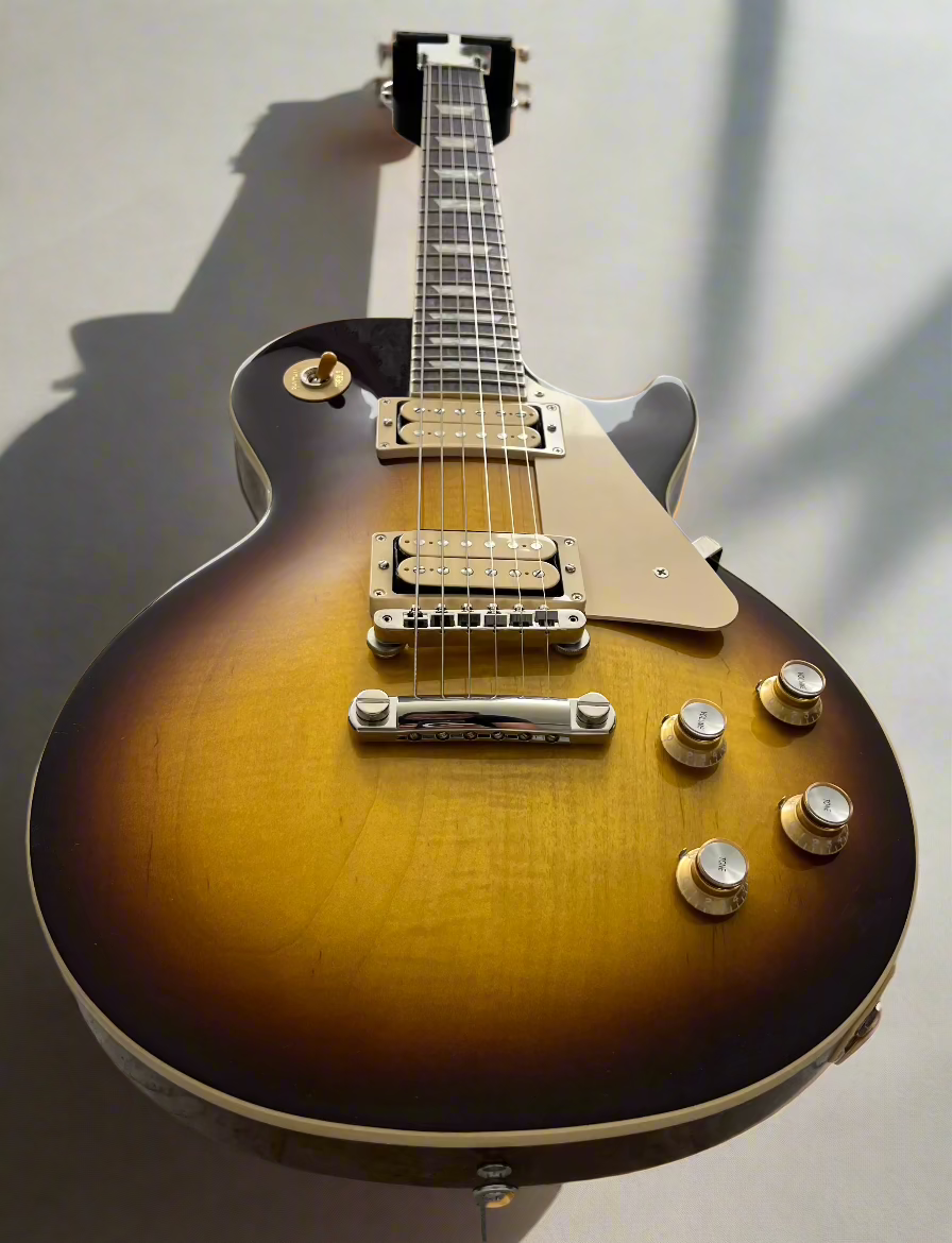 Gibson USA Les Paul Standard 60s Double Trouble LIMITED EDITION Electric Guitar with Hardshell Case - Vintage Tobacco Burst