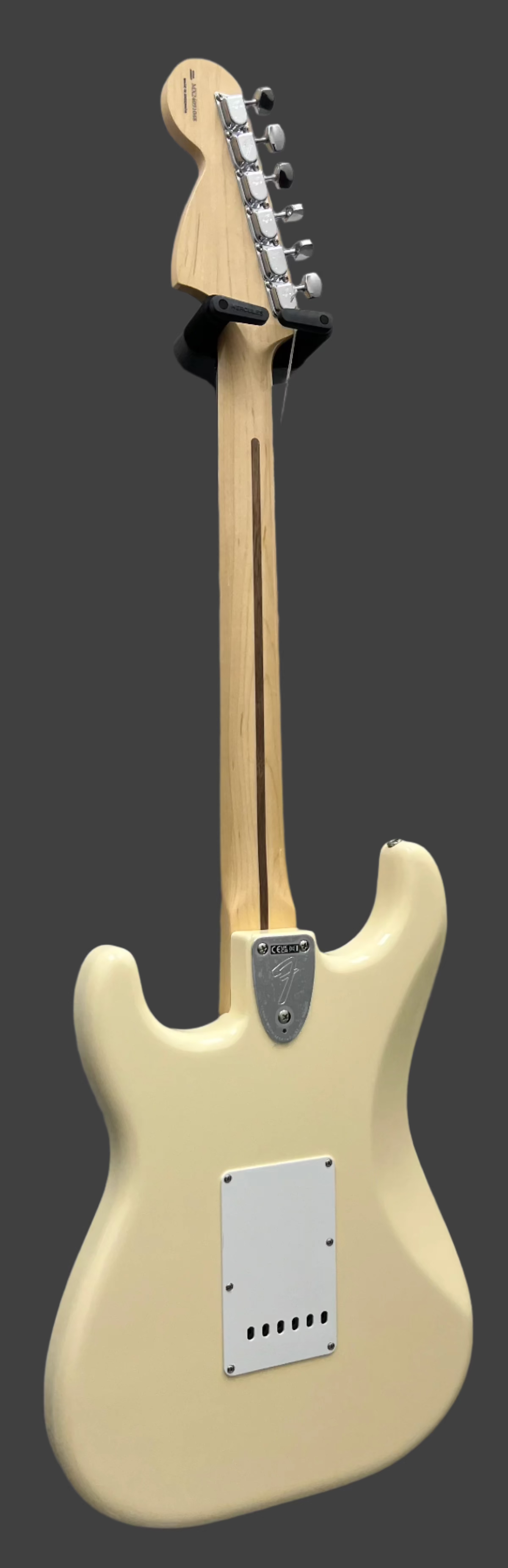 Fender Ritchie Blackmore Stratocaster Scalloped Rosewood Fingerboard Olympic White 0139010305 SERIAL NUMBER MX24091048 - 7.4 LBS