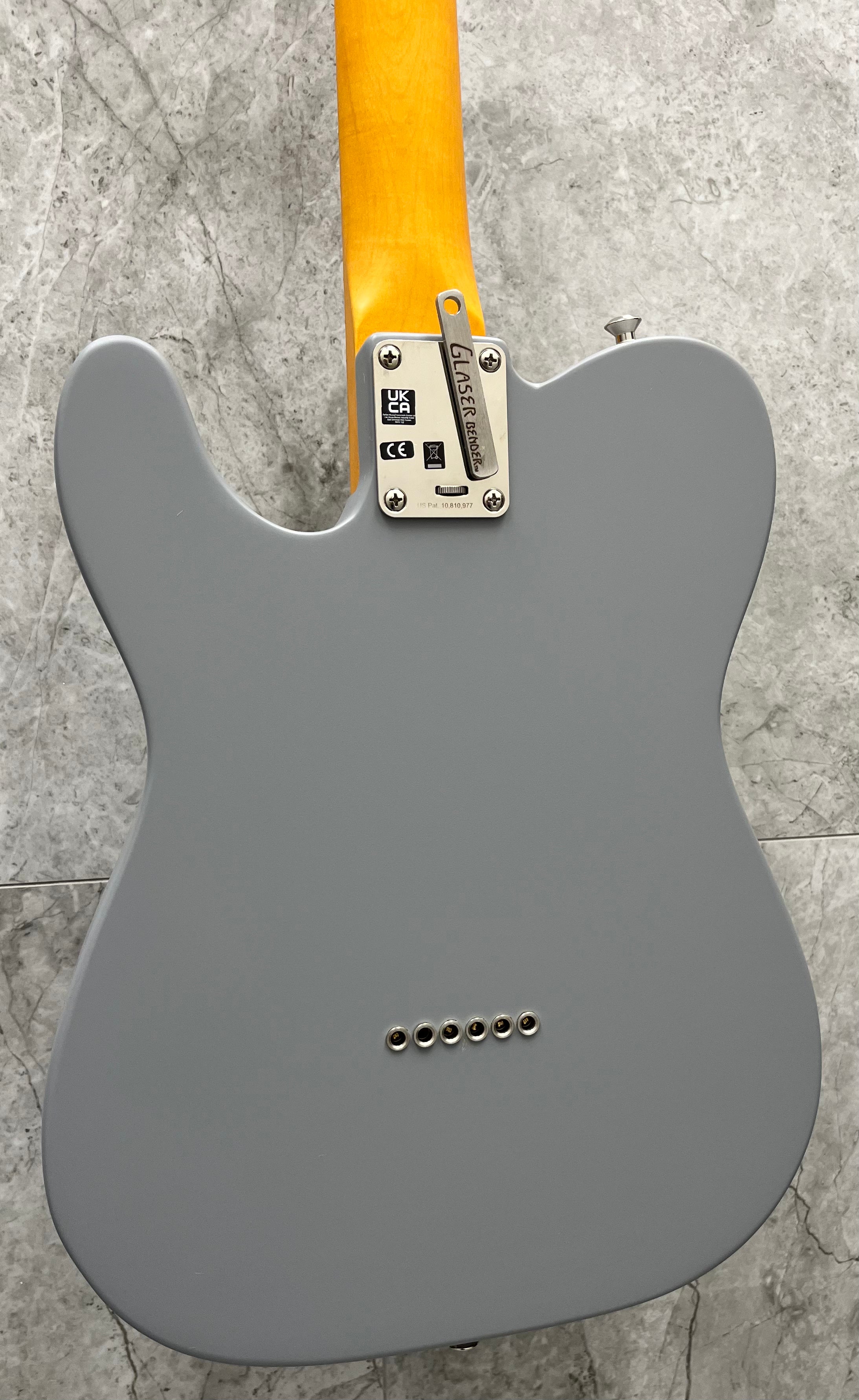 Fender USA Brent Mason Telecaster Maple Fingerboard Primer Gray 0115912793 SERIAL NUMBER US23025169 - 8.6 LBS