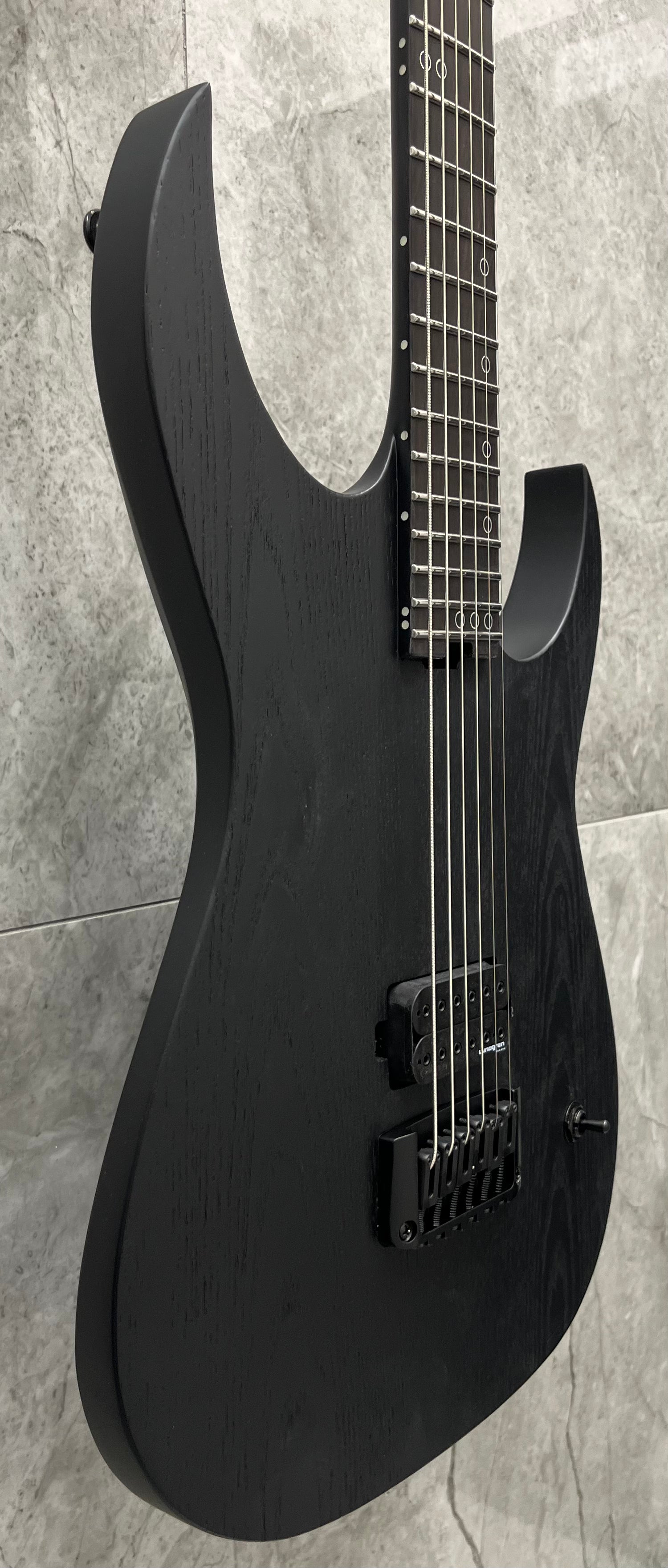 Schecter Keith Merrow Signature Baritone Guitar KM-6 MK-III EX Satin Black Open Pore 879-SHC