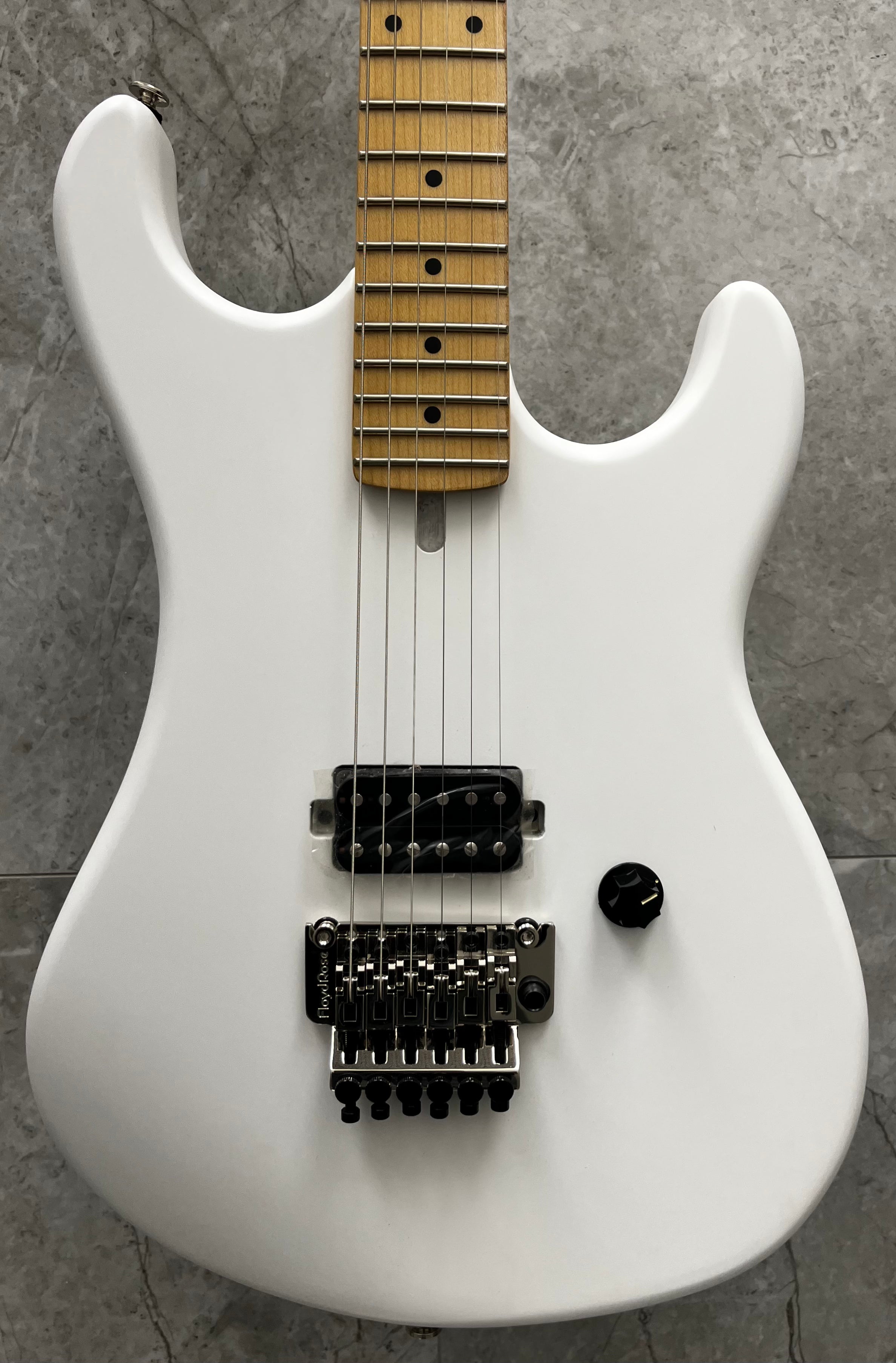 Kramer The 84 Electric Guitar with Gigbag - Angel White Satin K84AANSCF SERIAL NUMBER 24032900008 - 7LBS 11OZ