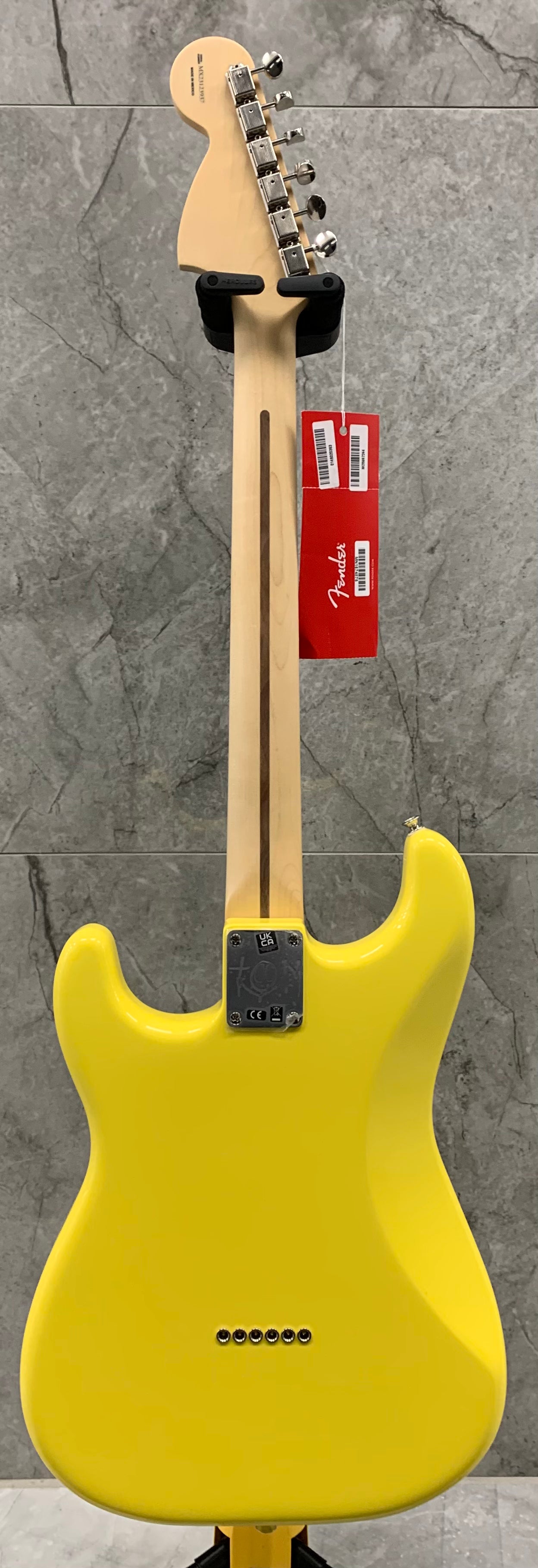 FENDER Limited Edition Tom Delonge Stratocaster, Rosewood Fingerboard, Graffiti Yellow 0148020363