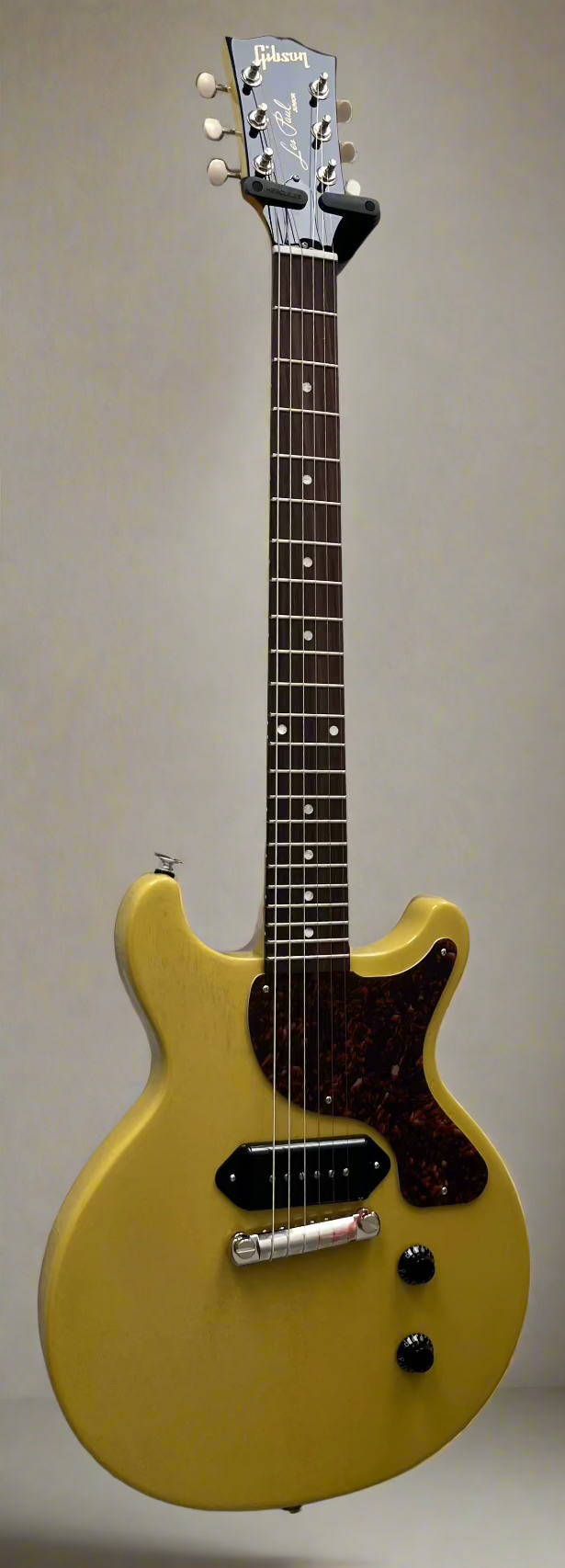Gibson USA Les Paul JR Double Cut In TV Yellow With Hard
