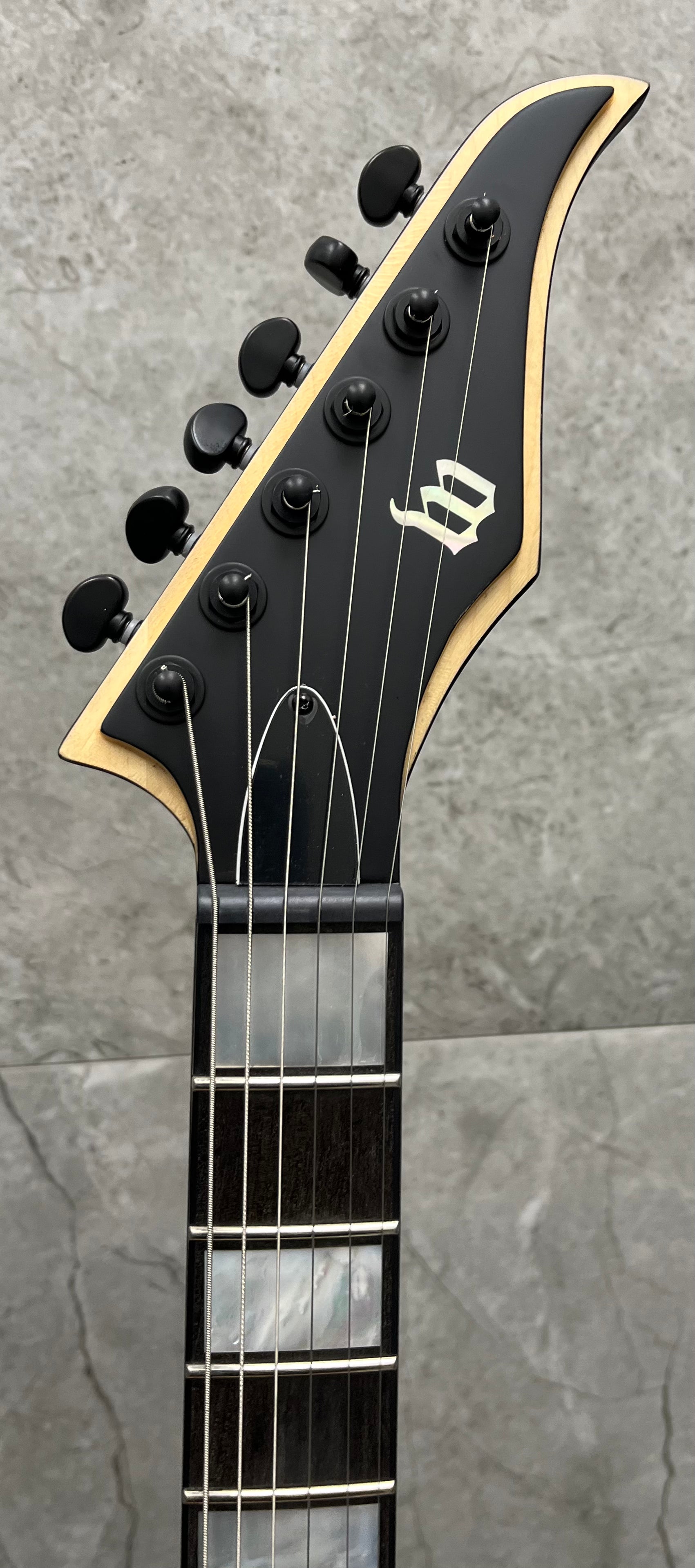 Wylde Audio BLOOD EAGLE - Mahogany Blackout Electric Guitar 4520-SHC SERIAL NUMBER WA24060030 - 9.0 LBS