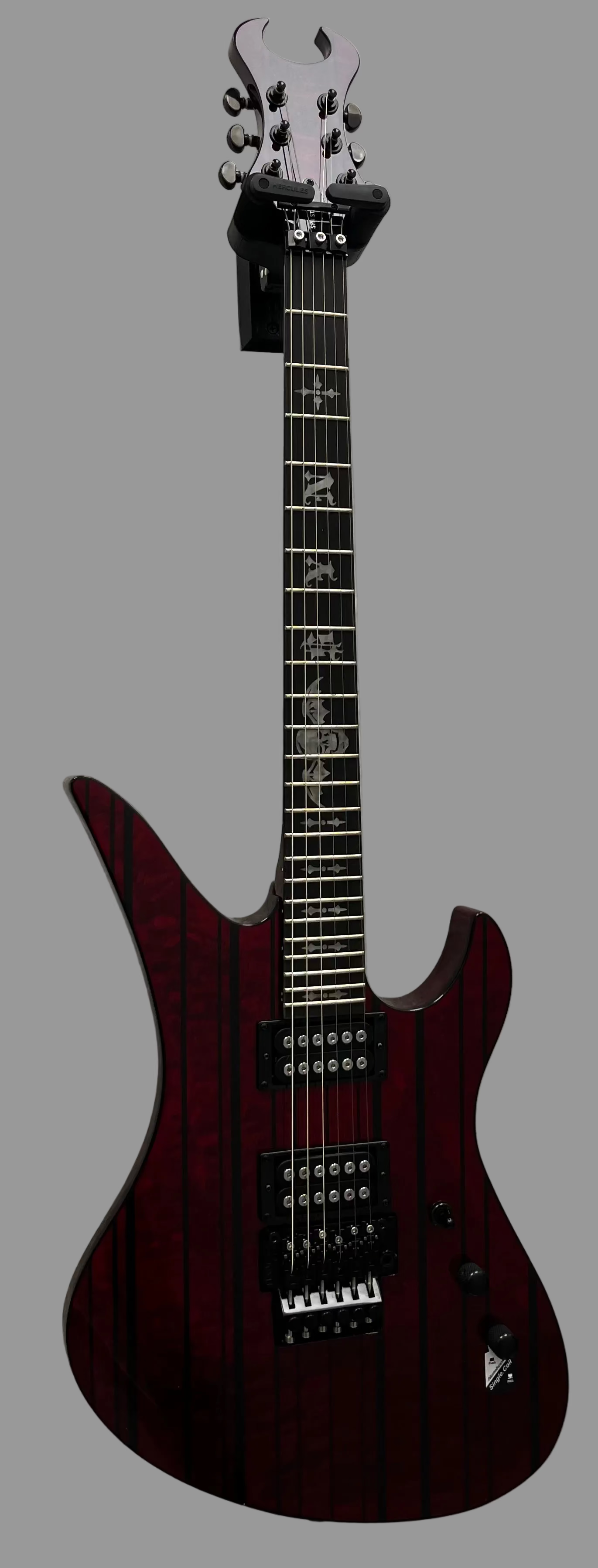 Schecter Synyster Standard Plus Transparent Deep Red 1753-SHC SERIAL NUMBER IM25120702 - 7 LBS 10 OZ