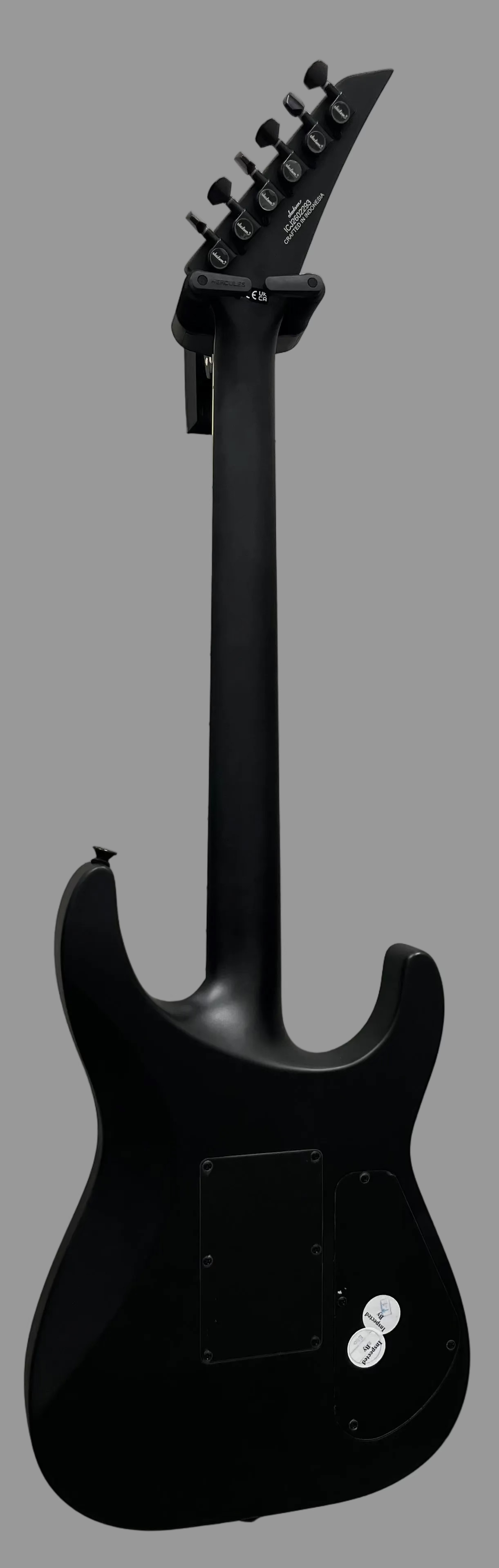 Jackson X Series Soloist SLX LEFT HANDED Satin Black 2916433568 SERIAL NUMBER ICJ2602293 - 7 LBS 11 OZ