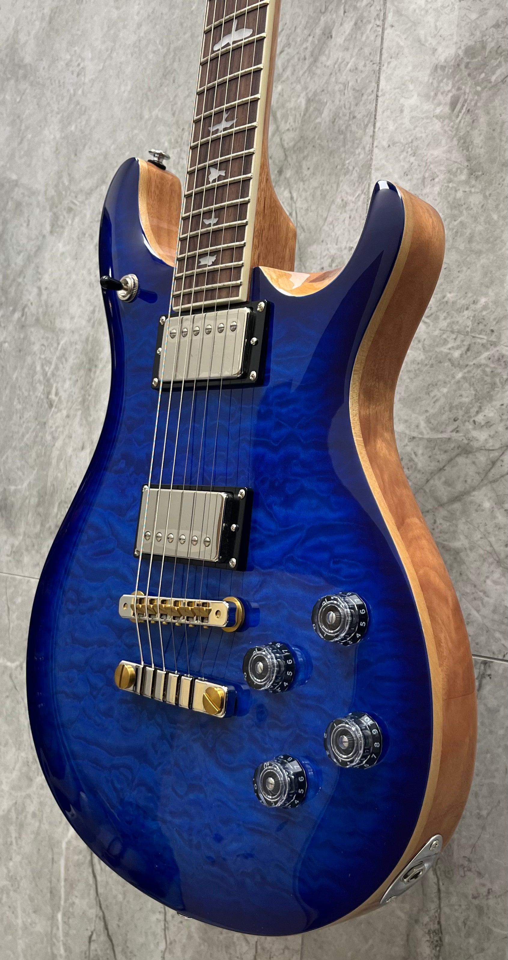 PRS Se McCarty Mc594 Quilt top – Faded Blue Burst 113703:DC SERIAL NUMBER CTIH022771 - 7 LBS 2 OZ