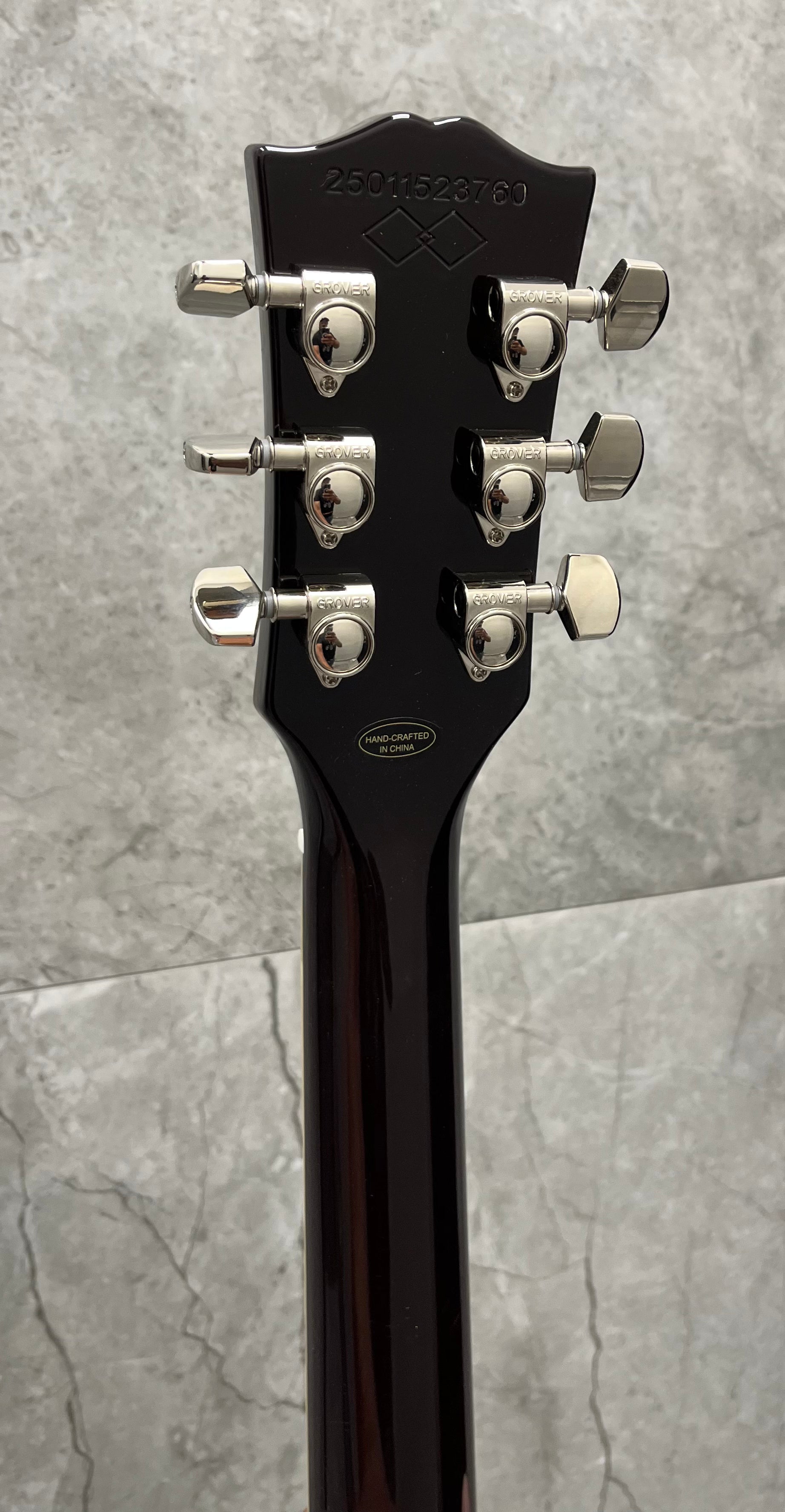 Epiphone Inspired by Gibson Custom Jeff Beck Oxblood 1954 Les Paul W/ HARDSHELL CASE ECJB54AOXNH SERIAL NUMBER 25011523760 - 8.0 LBS