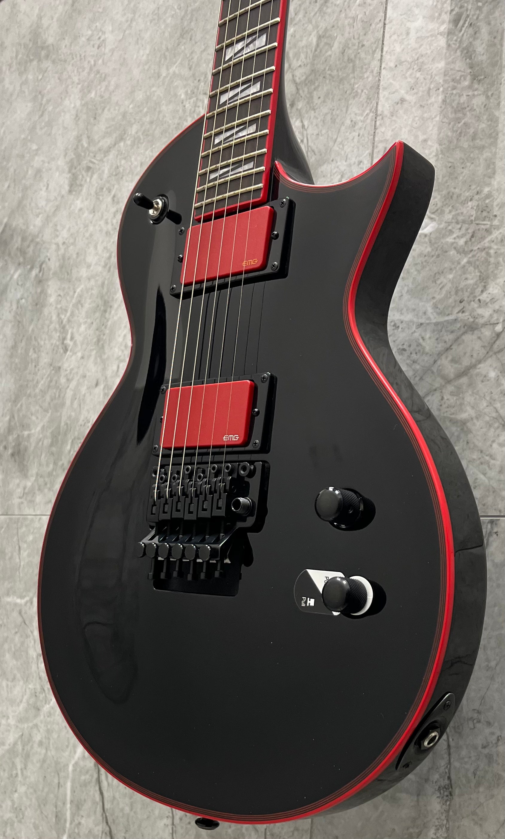 ESP LTD Guitars GARY HOLT LGH600BLK MINT OPEN BOX SERIAL NUMBER W23040677 - 7 LBS 4 OZ