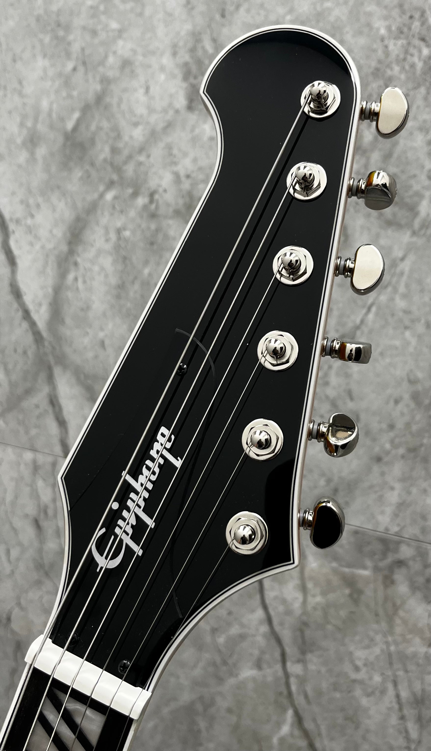 Epiphone Futura Firebird Custom w/ Stainless Steel Frets and Gig Bag Firestorm Shift EIFFBCFSSNH SERIAL NUMBER 25111527386 - 8 LBS 6 OZ