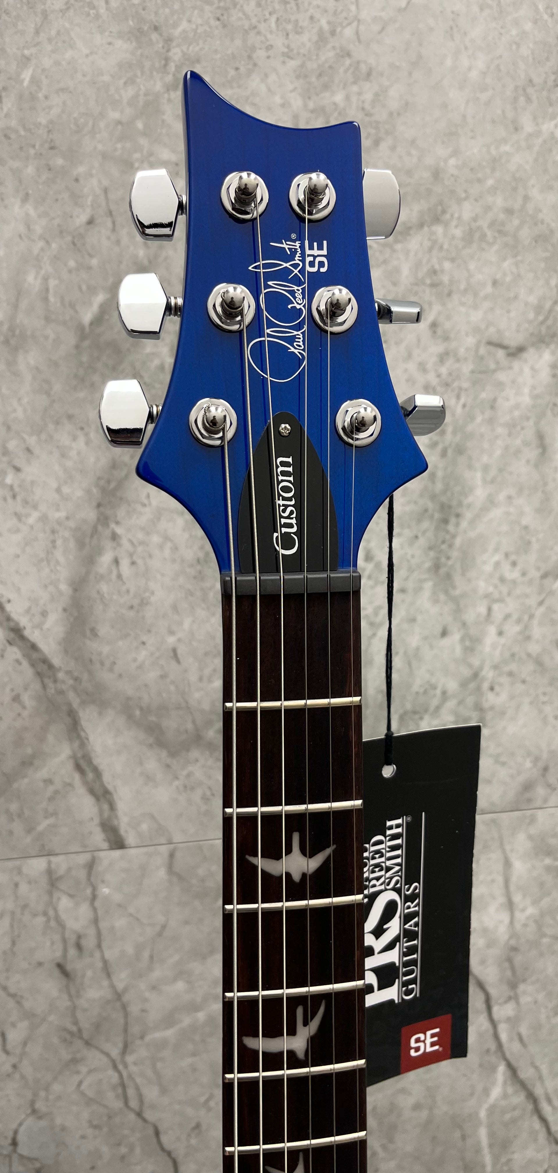 PRS GUITARS SE Custom 24 W/ GIG BAG Lake Blue 108193:LB SERIAL NUMBER CTIG108250 - 7 LBS 10 OZ
