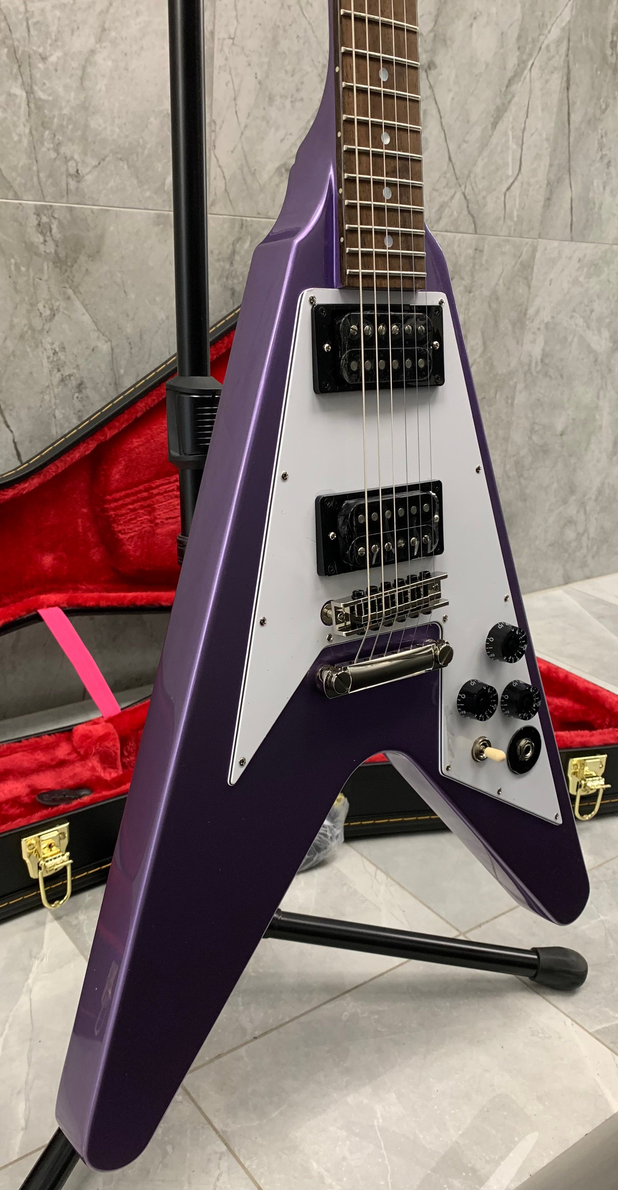 Purple best sale flying v