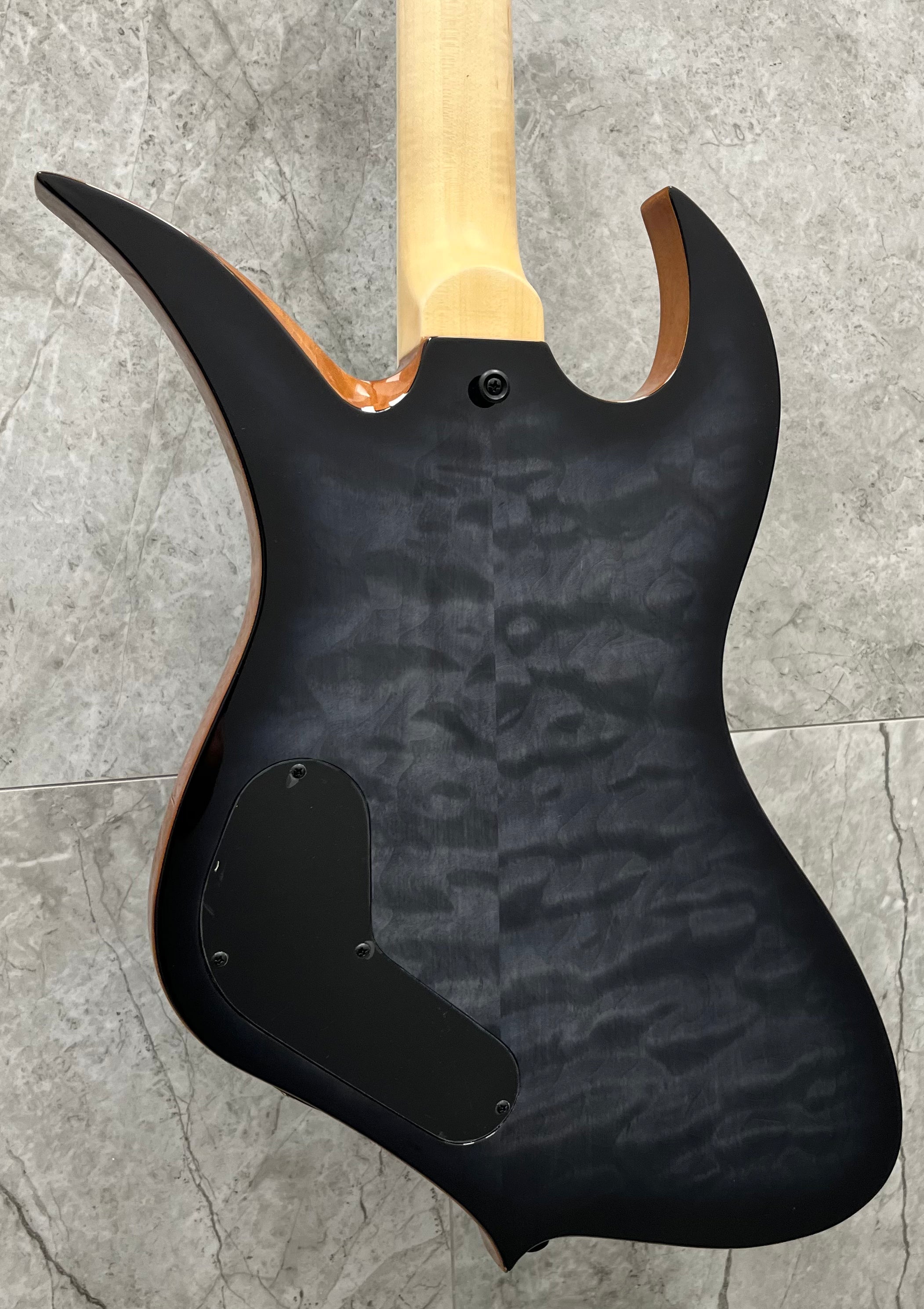 Wylde Audio Thoraxe Transparent Black Burst 4548-SHC SERIAL NUMBER WA23030124 - 8.6 LBS