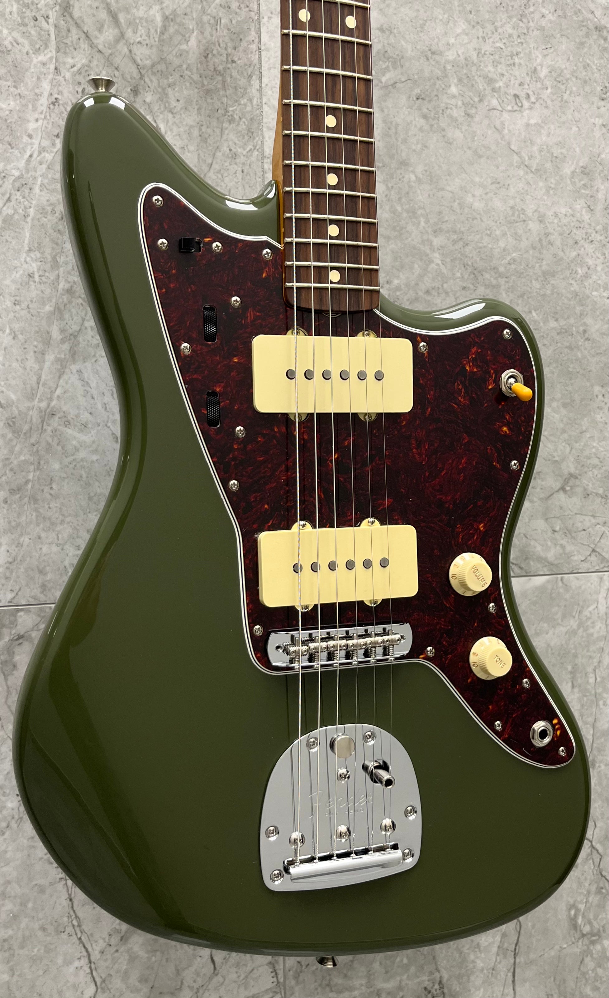 Fender LIMITED EDITION FSR Vintera II 50s Jazzmaster Rosewood Fingerboard Olive 0149110398 SERIAL NUMBER MX25092820 - 7 LBS 9OZ
