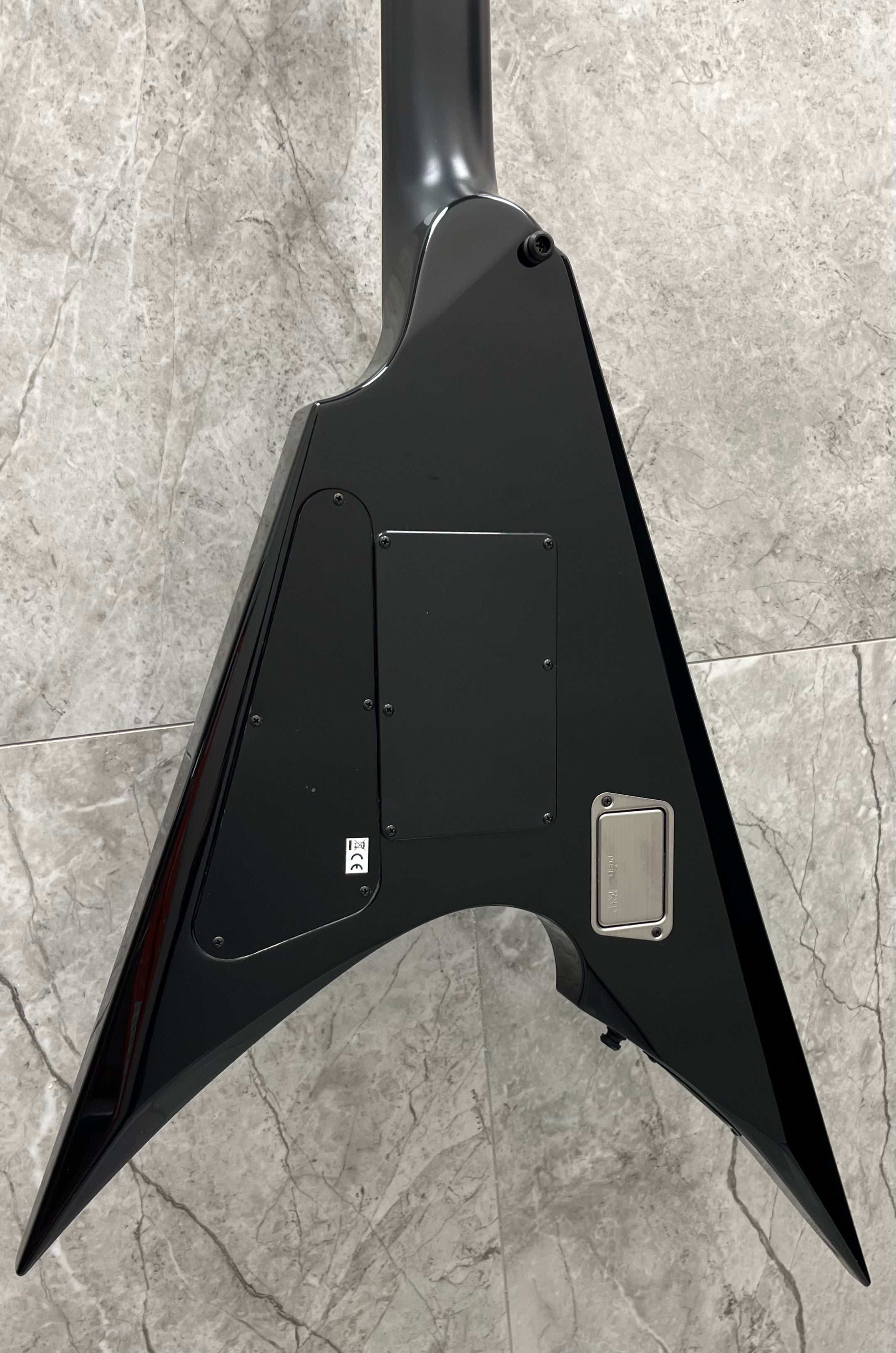 ESP E-II ARROW MADE IN JAPAN Electric Guitar EII Nebula Black Burst EIIARROWBMNBLKB SERIAL NUMBER ES9454223 - 7.8 LBS