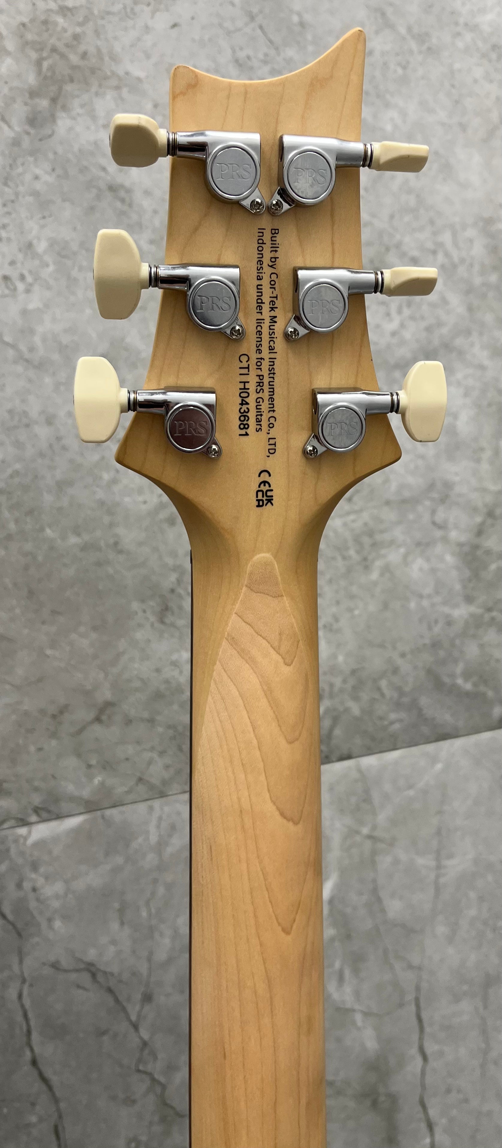 PRS Guitars SE CE 24 Electric Guitar with Gig Bag - Slate Blue 115984::SB SERIAL NUMBER CTIH043681 - 7 LBS 4 OZ