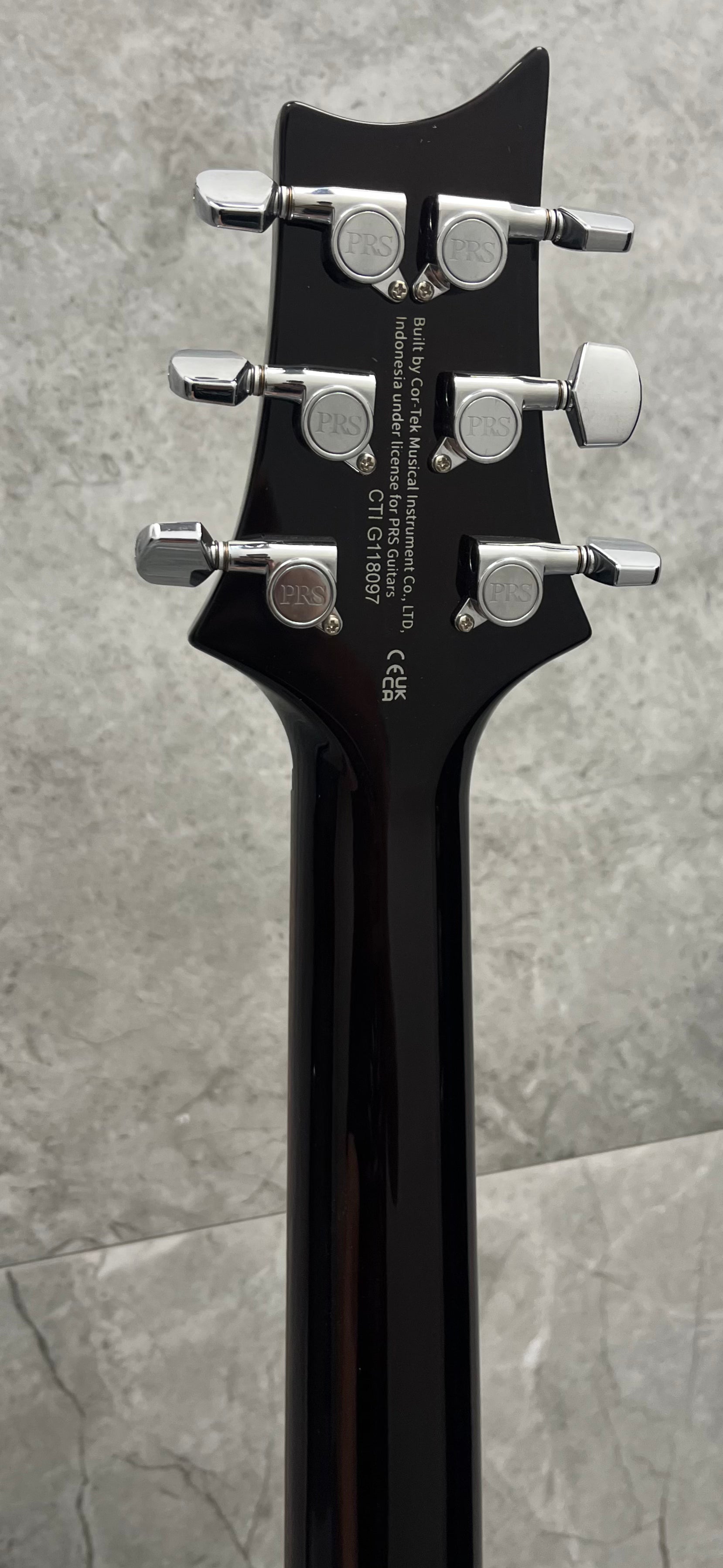 PRS GUITARS SE Custom 24 - ORANGE TIGER SMOKEBURST 108193:OB SERIAL NUMBER CTIG118097 - 8.0 LBS