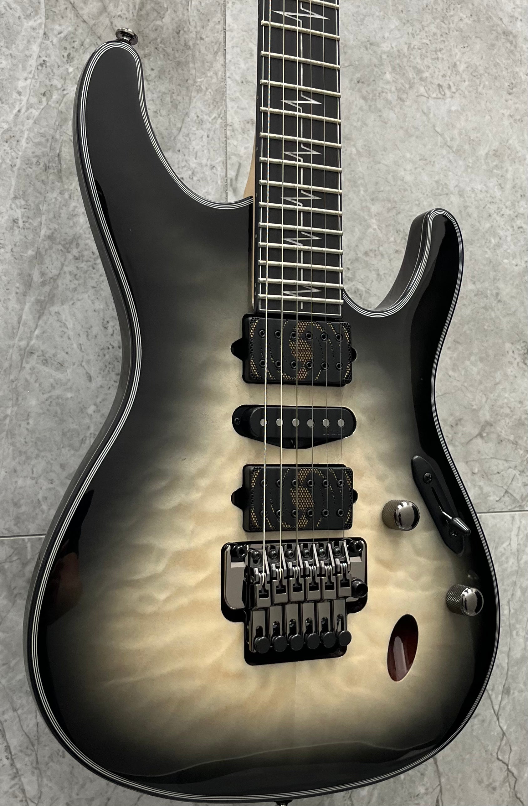 Ibanez JIVA10DSB Nita Strauss Signature in Deep Space Blonde SERIAL NUMBER I240109390 - 7 LBS 8 OZ PRE-OWNED SPECIAL - MINT CONDITION