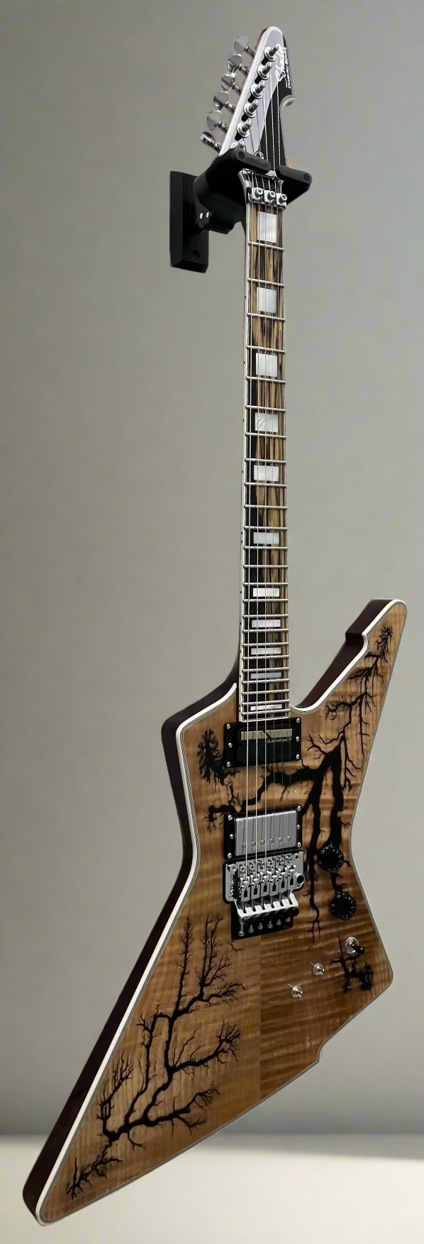 Schecter E-1 FR-S Electro-Resin w/ Sustainiac Gloss Natural 605-SHC SERIAL NUMBER W24110643 - 8.0 LBS