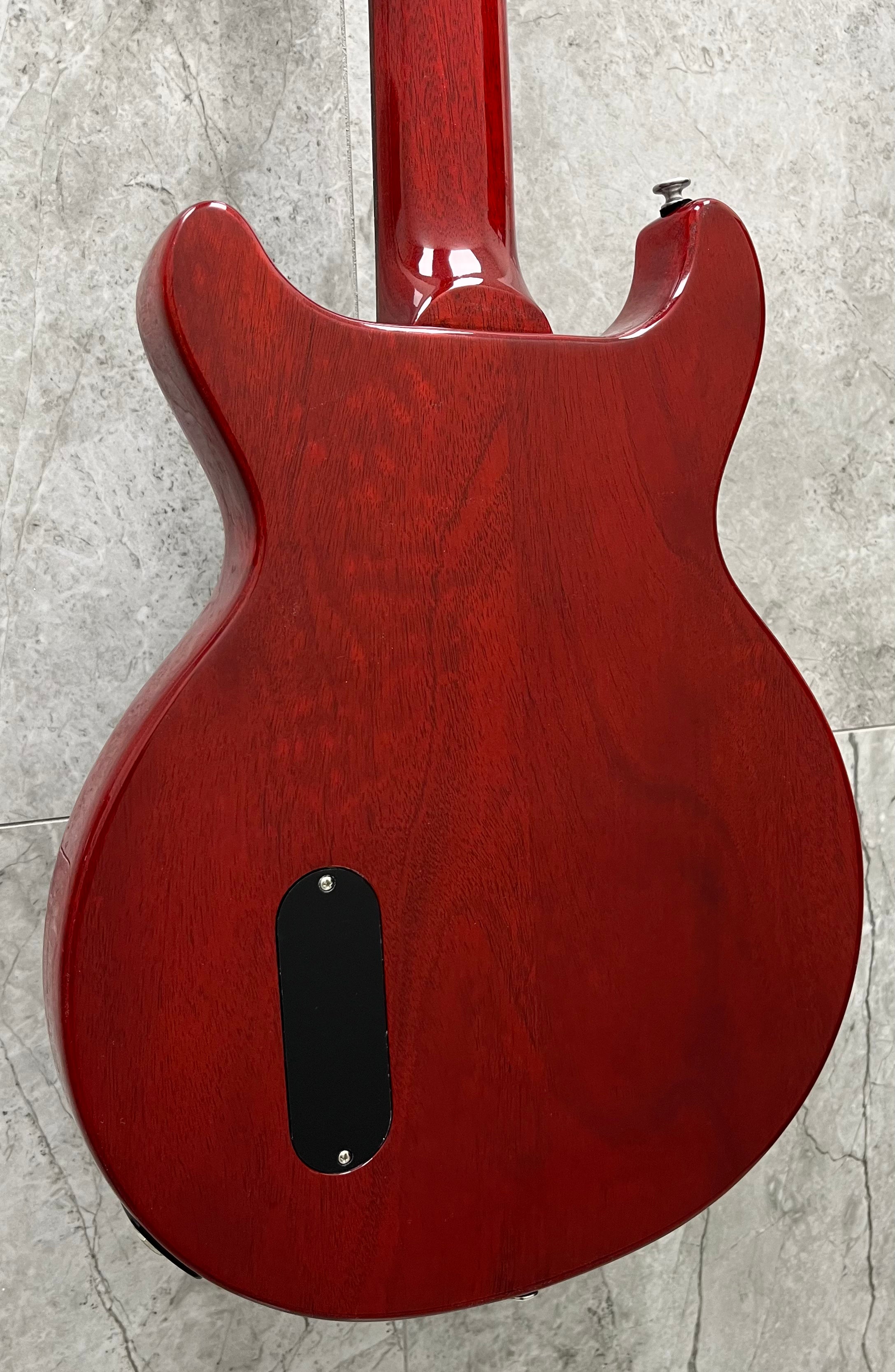 Gibson USA Les Paul Junior Double Cut Vintage Cherry w/ Hard Shell case LPJDTORT24VENH SERIAL NUMBER 231840239 - 6.6 LBS