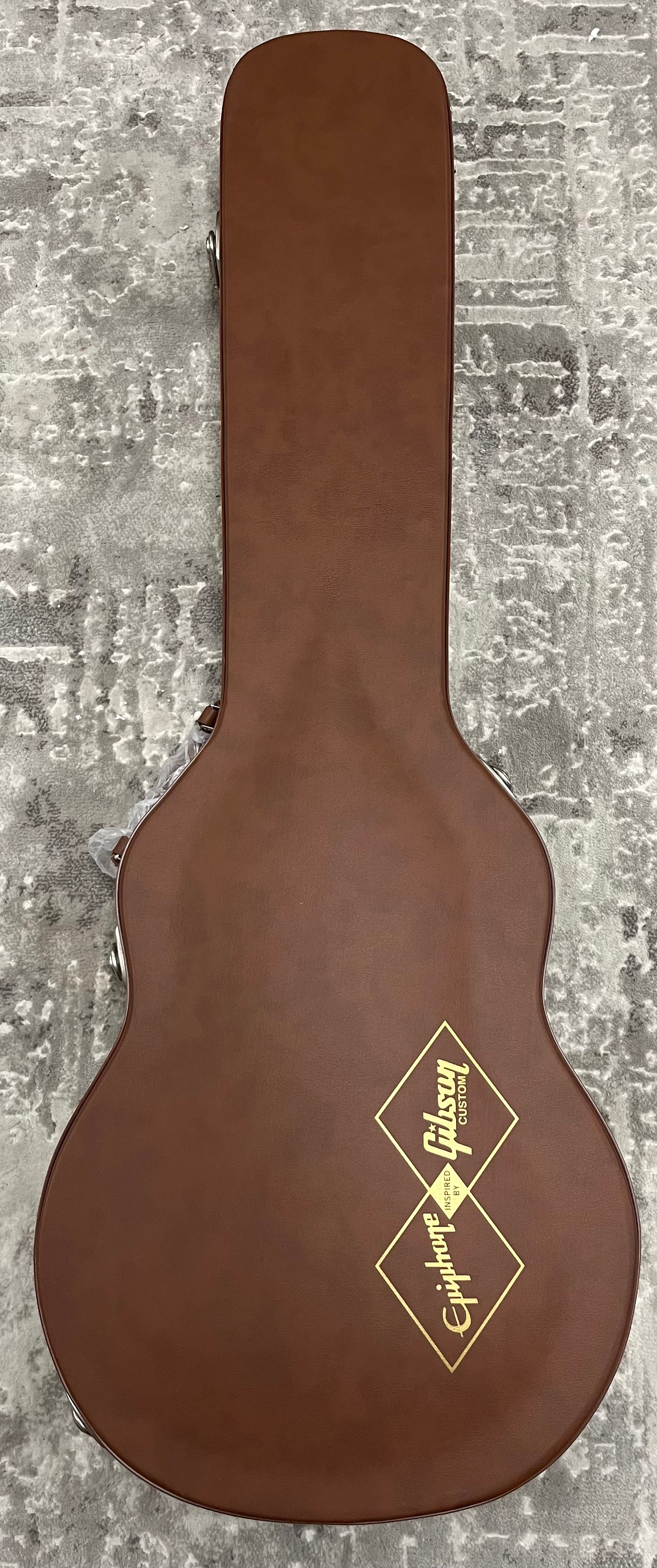 Epiphone Exclusive Inspired by Gibson 1960 Les Paul Special Double Cut Pelham Blue w/ HARDSHELL CASE ECLSR0PENH