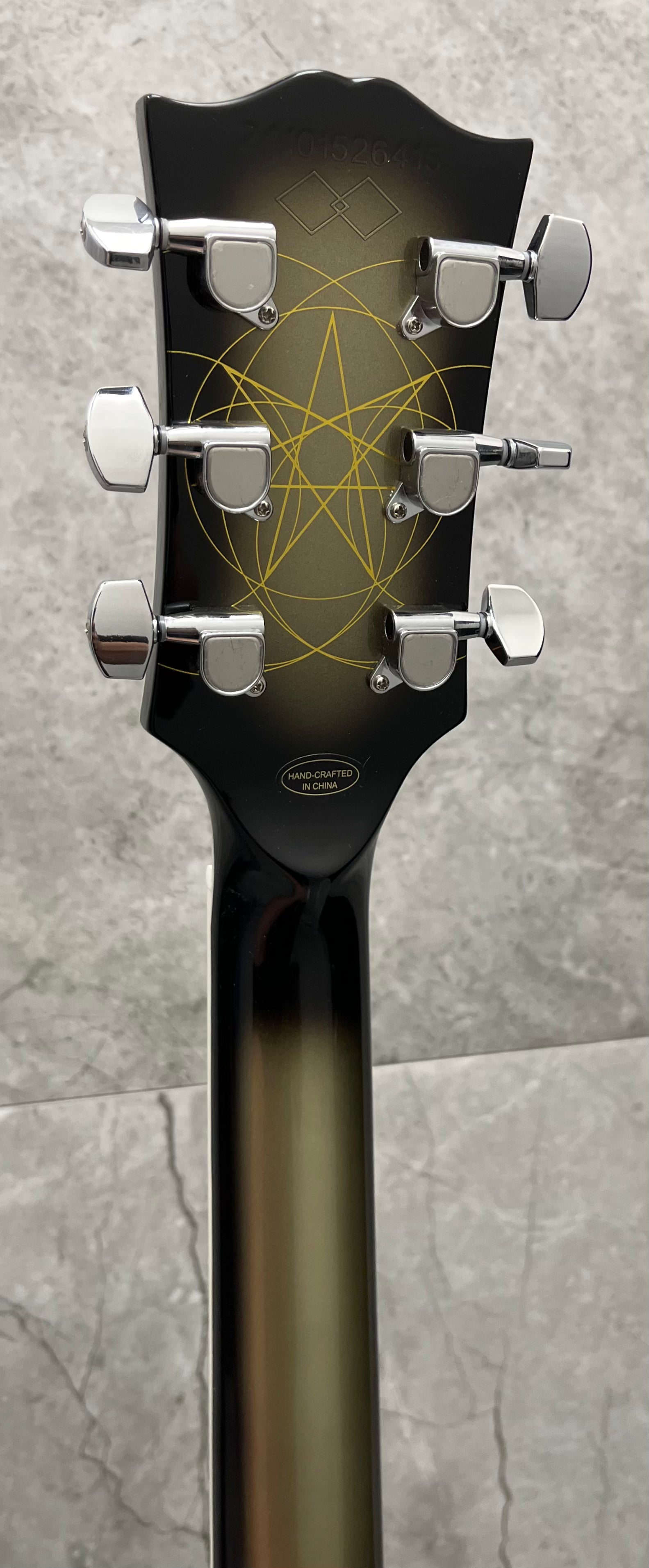 Epiphone Gibson Custom Shop Inspired Adam Jones 1979 Les Paul Custom Antique Silverburst  EIGCAJLPC79NH SERIAL NUMBER 24101526415 - 9.0 LBS