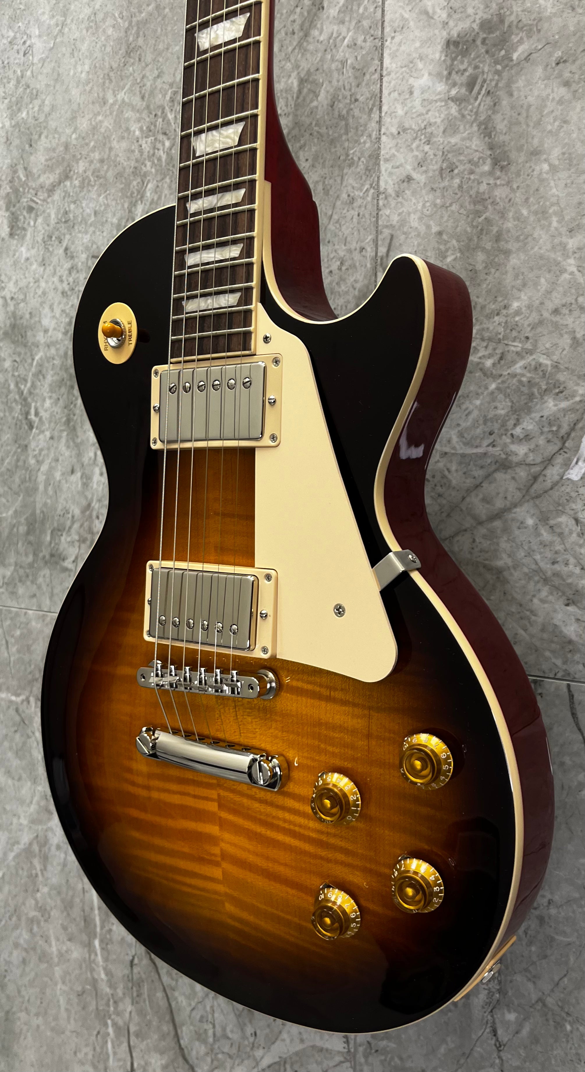 Gibson USA Les Paul Standard 50s AAA Figured Top Kindred Burst LPS5G26KDNH SERIAL NUMBER 234450058 - 10 lbs 1 OZ